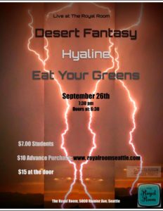 Desert Fantasy///Hyaline///Eat Your Greens