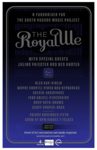 The Royal We with Julian Priester and Ben Hunter: A Fundraiser for the South Hudson Music Project