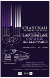 Chanukah at The Royal Room feat. Masada, Shpilkis, & The Klein Party