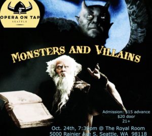 Opera on Tap: Monsters and Villains