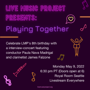 Playing Together: Live Music Project 8th Birthday Gala