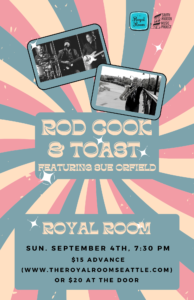 Rod Cook & Toast feat. Sue Orfield