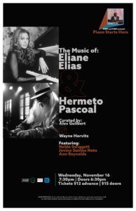 SHMP and KNKX Present: Piano Starts Here- The Music of Eliane Elias and Hermeto Pascoal