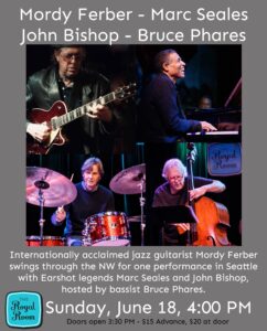 Bruce Phares Quartet with special guest Mordy Ferber