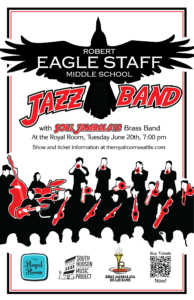 Robert Eagle Staff Middle School Jazz I with the Soul Jambalaya Brass Band