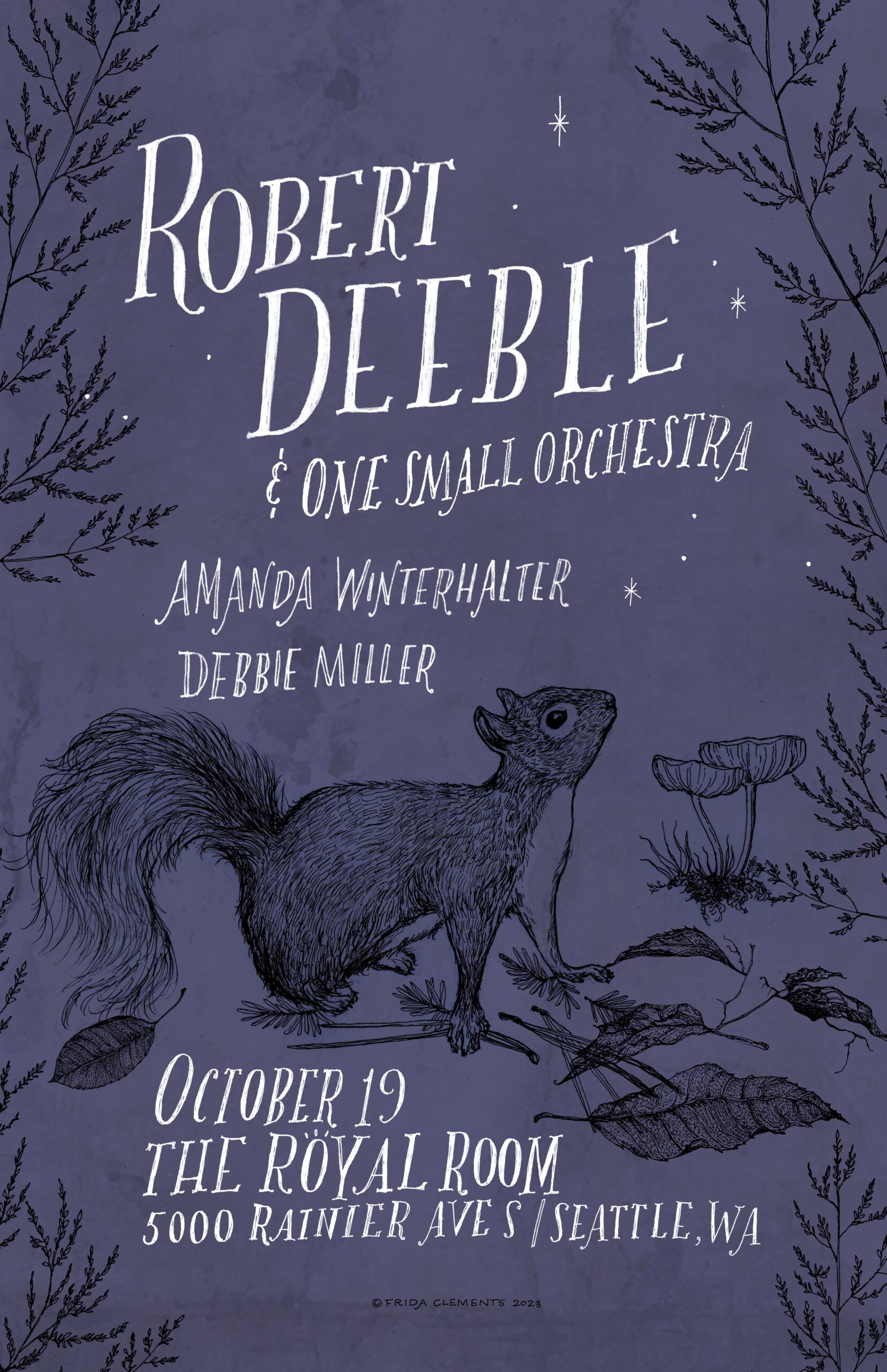 Robert Deeble & One Small Orchestra  w/ Amanda Winterhalter and Debbie Miller