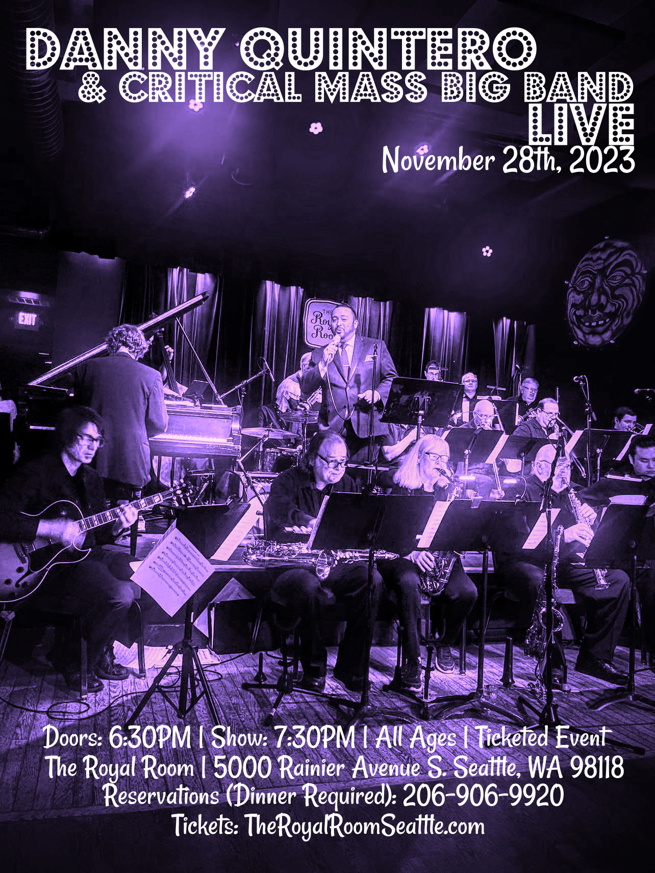 Big Band Dance Night - 10/28/2023 - Wasatch Show Band