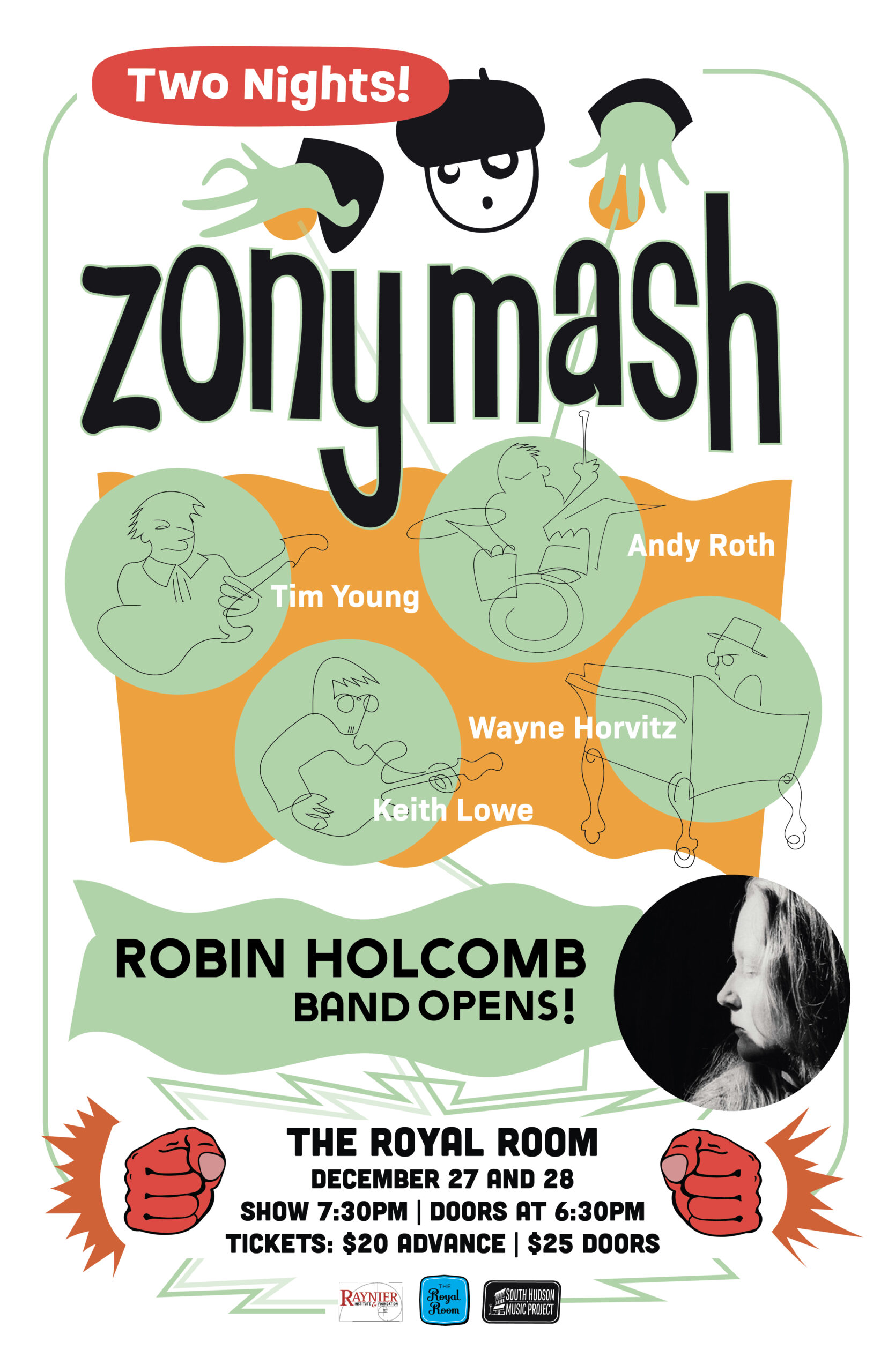 Zony Mash//Robin Holcomb Band- Night 2
