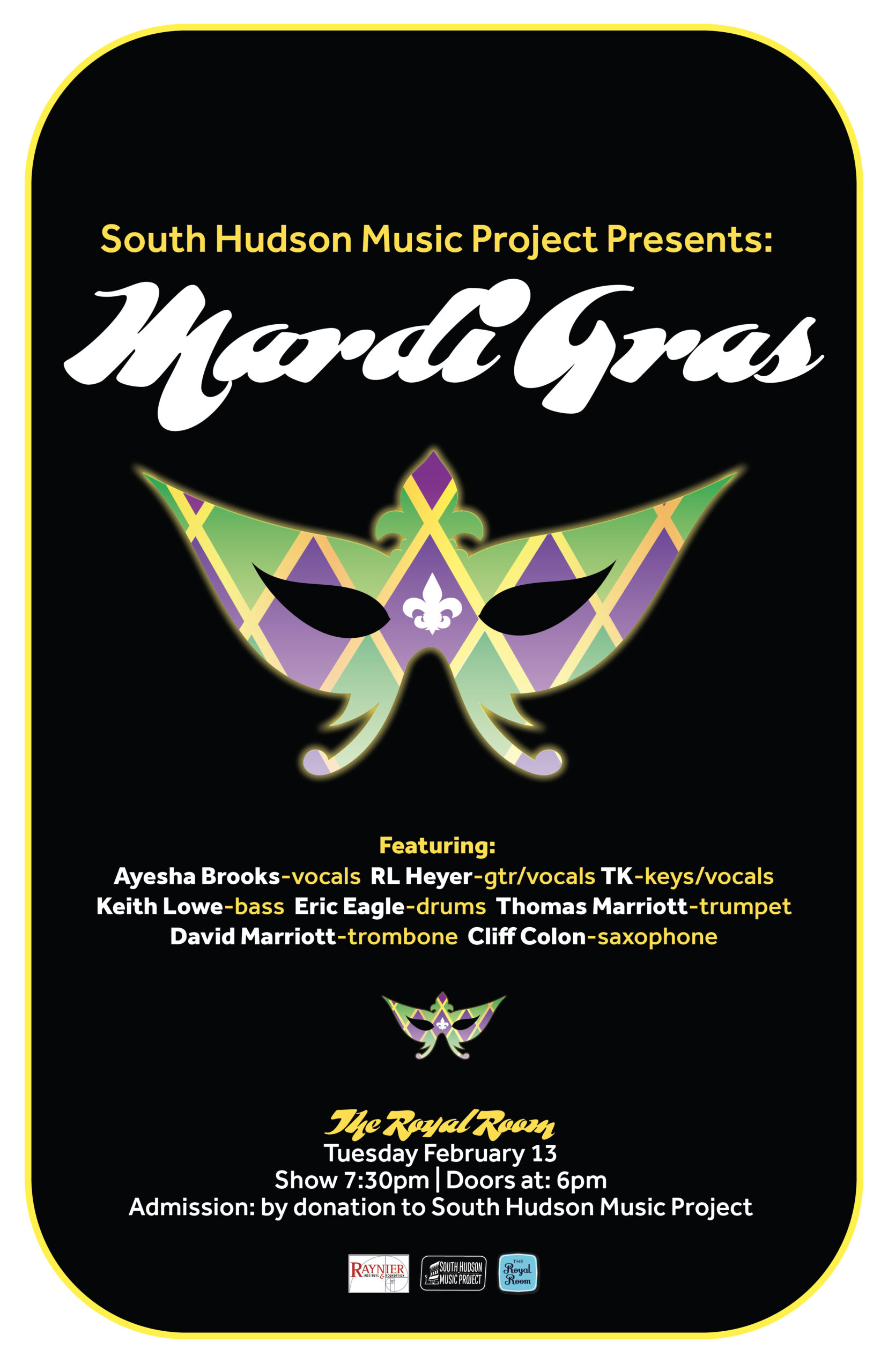 South Hudson Music Project Presents: Mardi Gras
