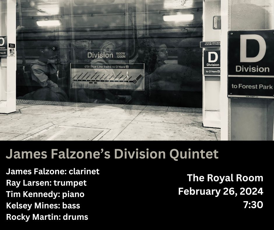 South Hudson Music Project Presents New Music Mondays: James Falzone’s Division Quintet