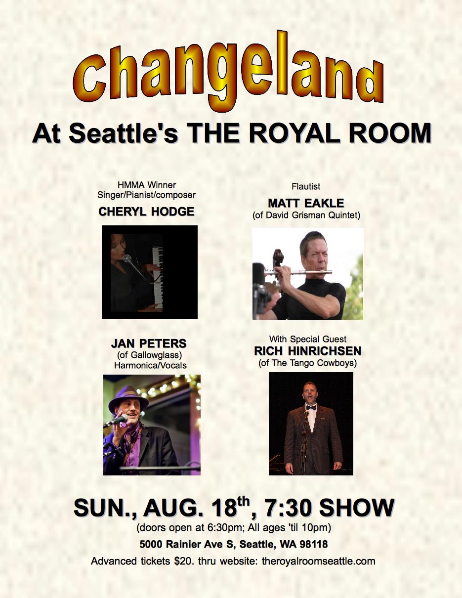 CHANGELAND (Cheryl Hodge, Matt Eakle, Jan Peters, Rich Hinrichsen)