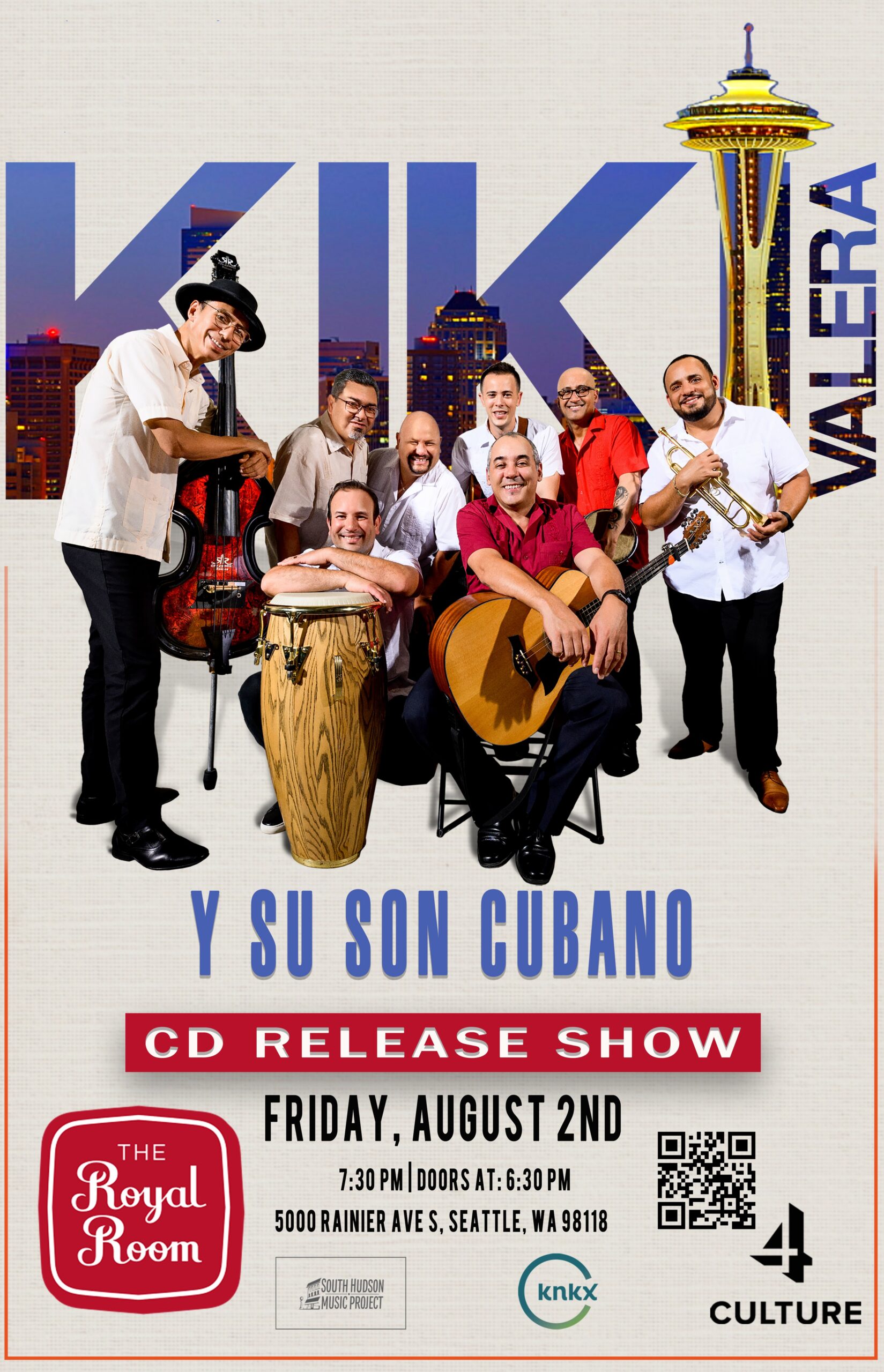 KNKX Presents: Kiki Valera y su Son Cubano “Vacilón Santiaguero” Album Release 
