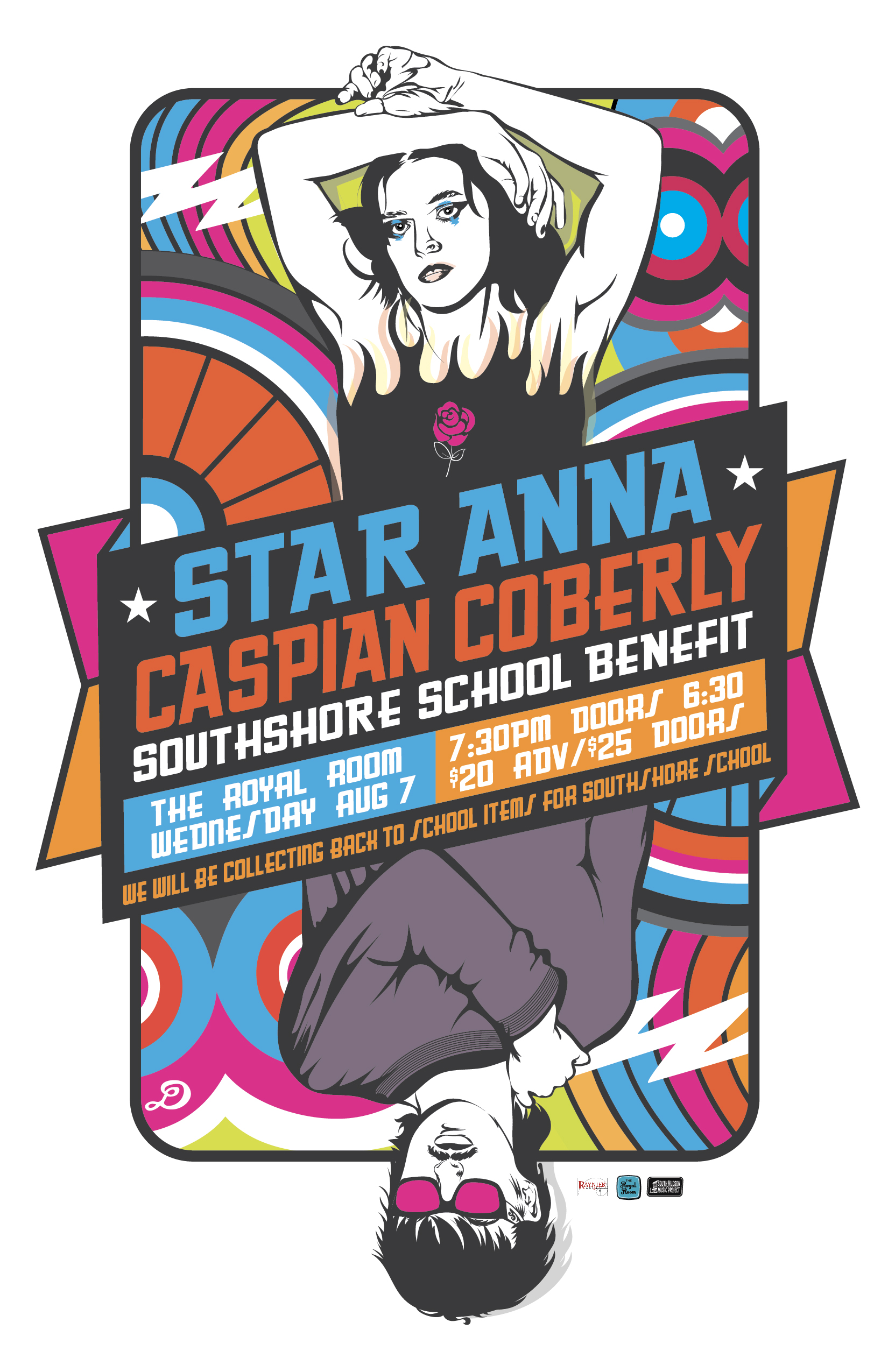 Star Anna//Caspian Coberly Back to School Benefit for Southshore School