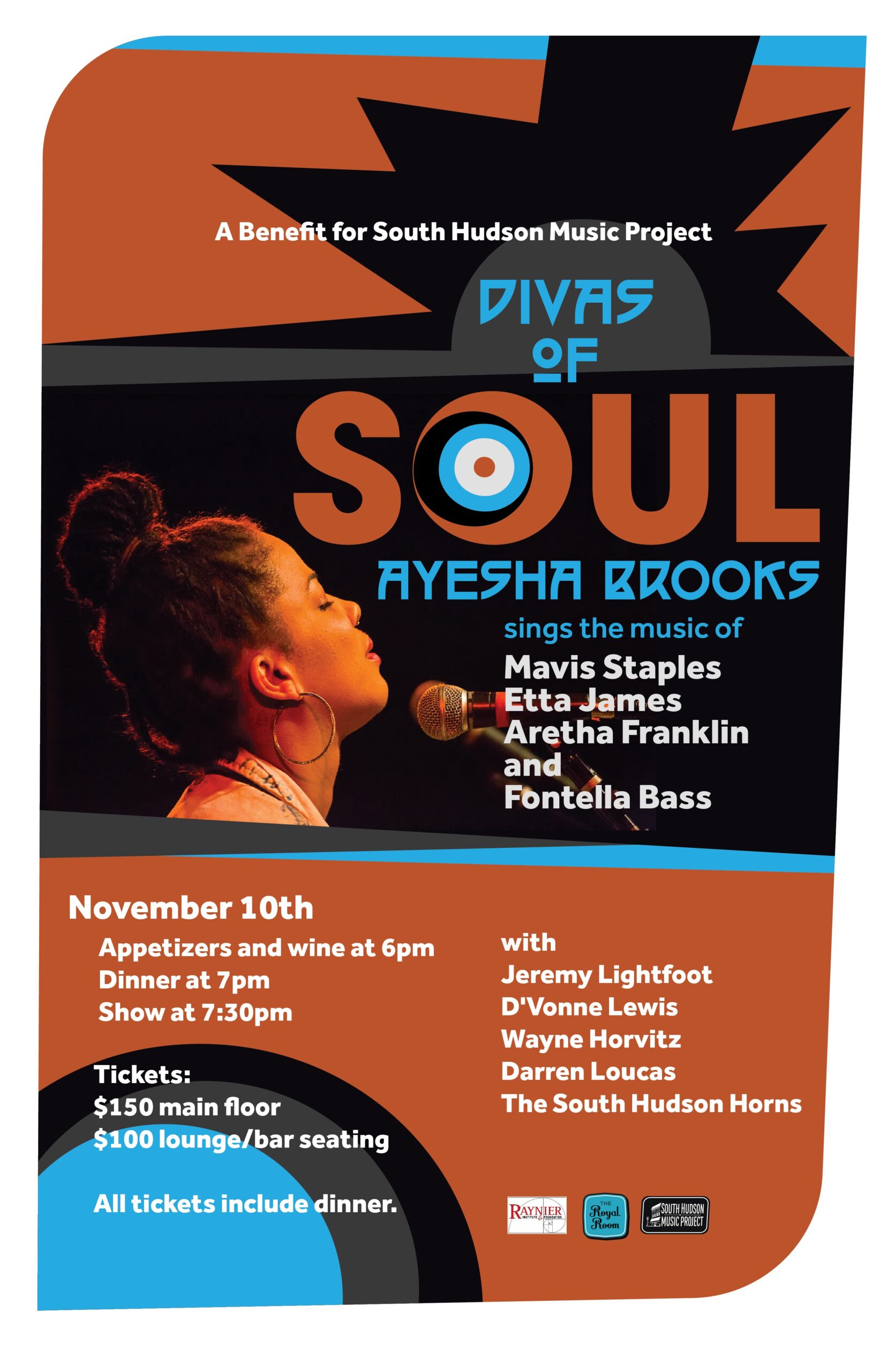 Divas of Soul-  A Benefit for the South Hudson Music Project