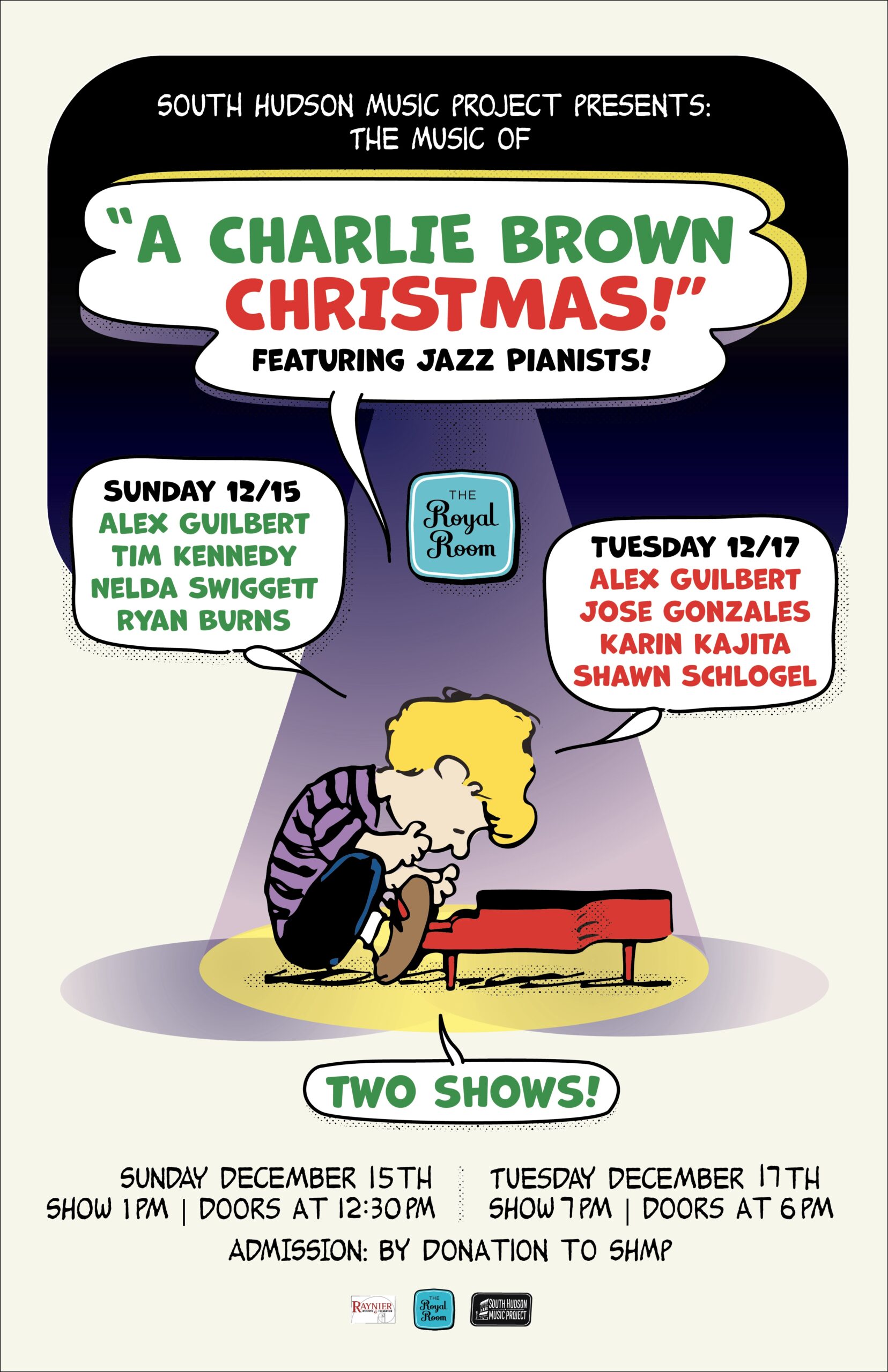 South Hudson Music Project Presents: The Music of “A Charlie Brown Christmas” Matinee