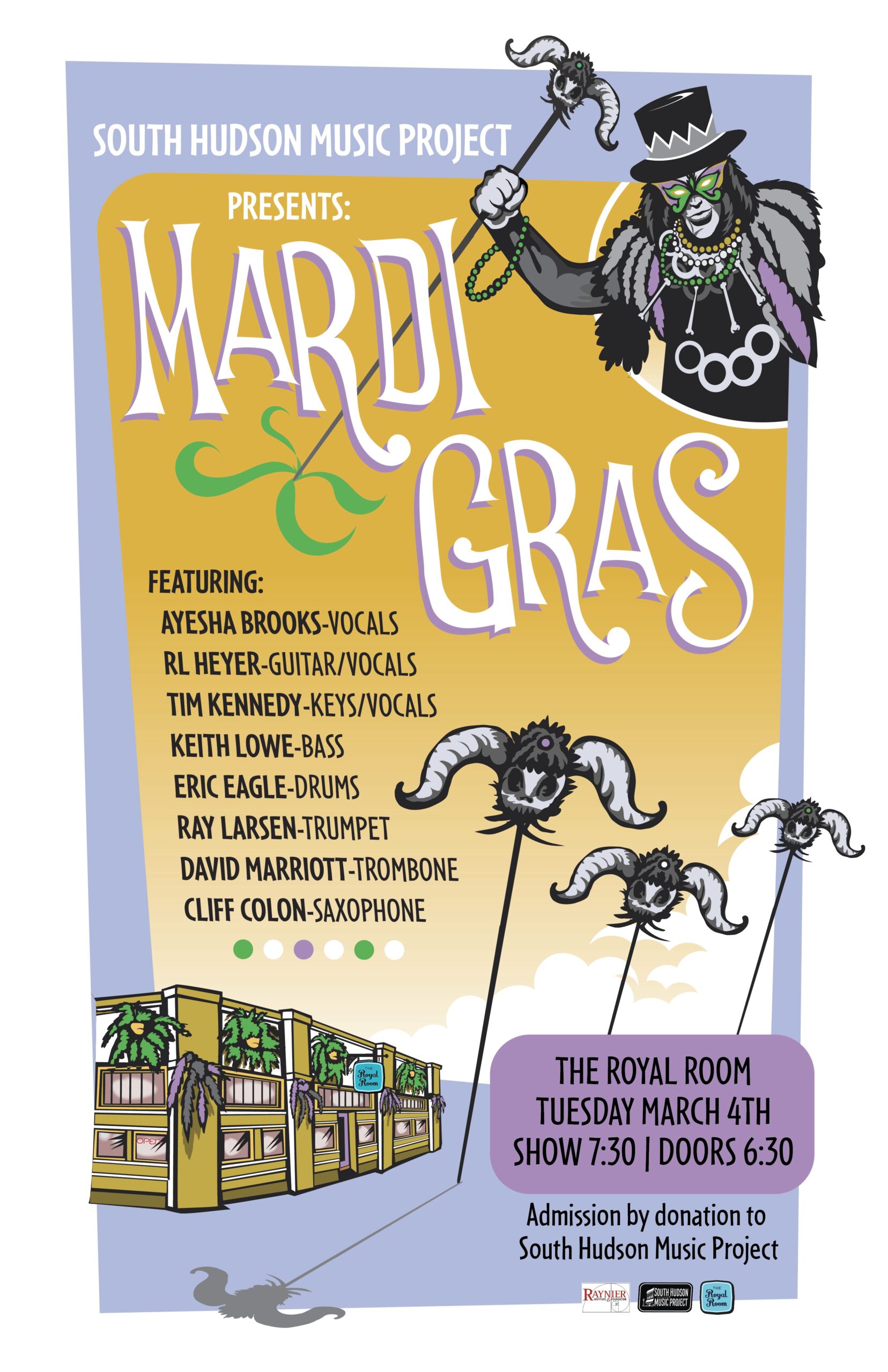 South Hudson Music Project Presents: Mardi Gras