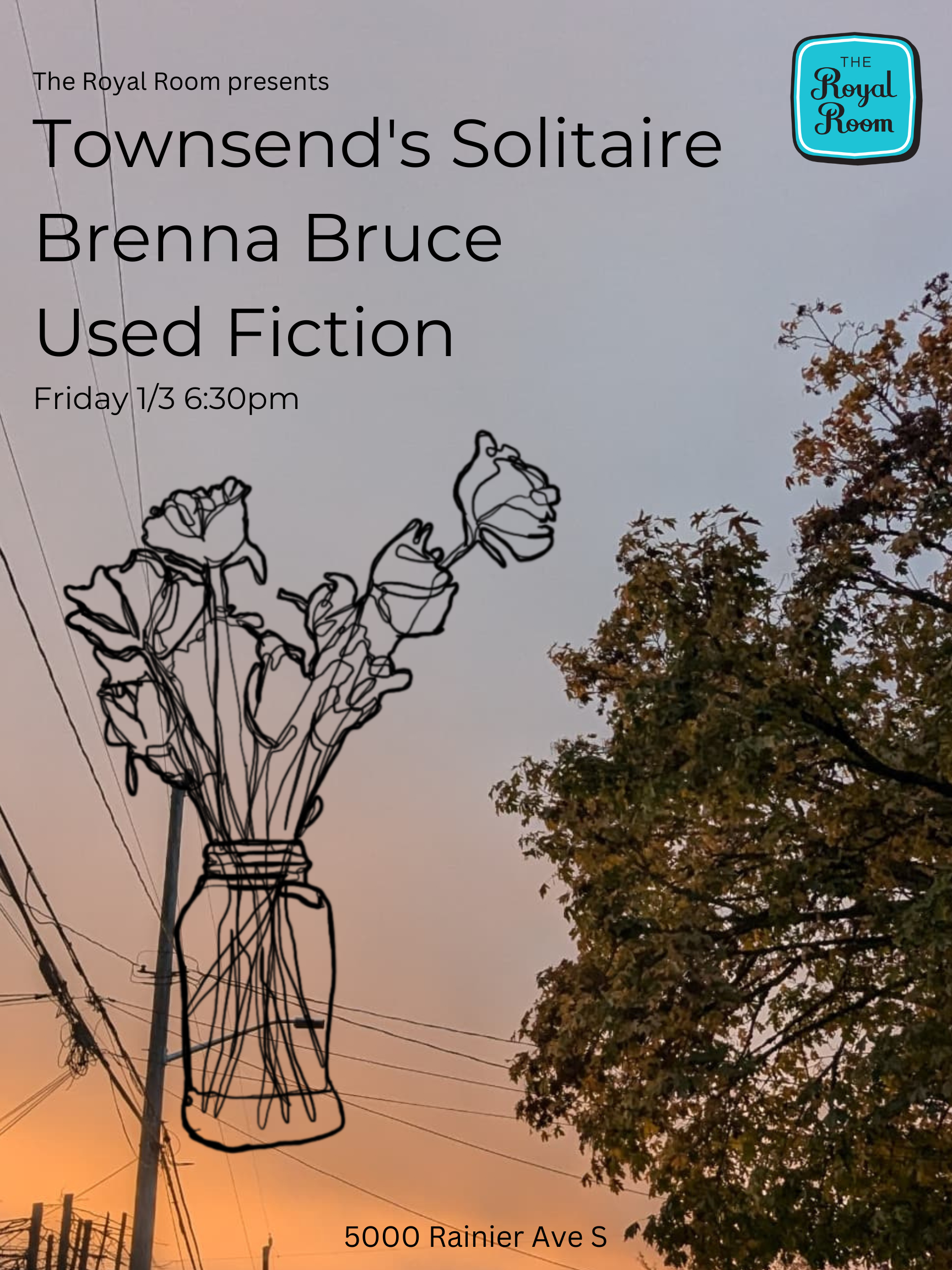 Townsend’s Solitaire//Brenna Bruce//Used Fiction