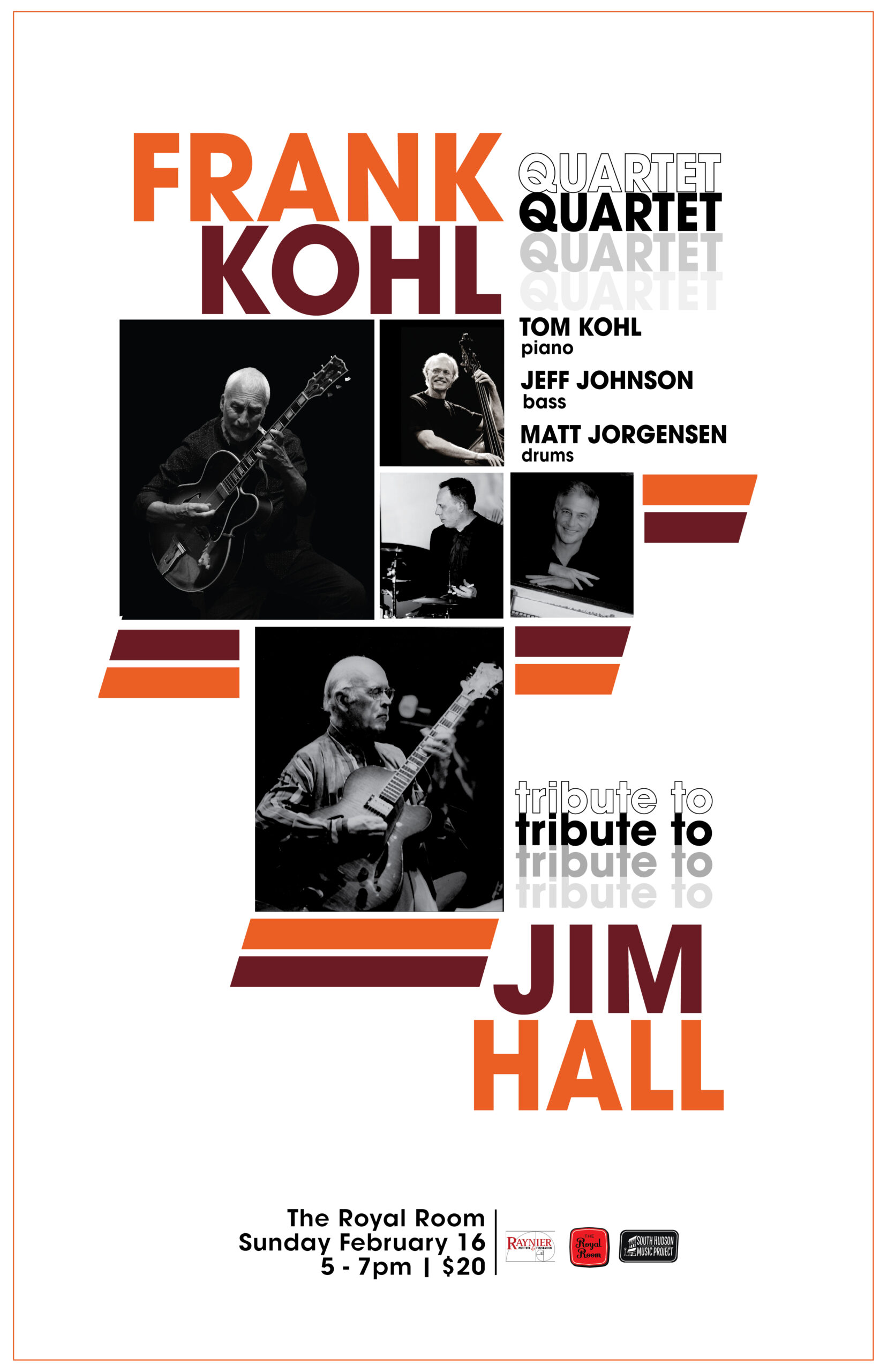 Frank Kohl Quartet “Tribute To Jim Hall”