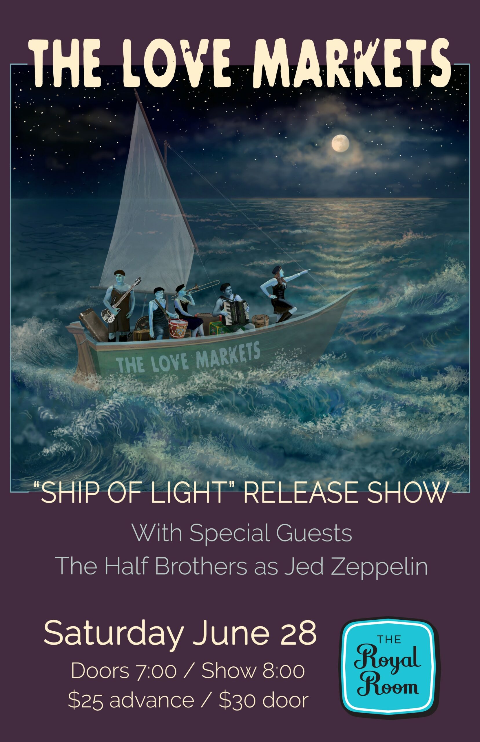 The Love Markets: “Ship of Light” Record Release Show