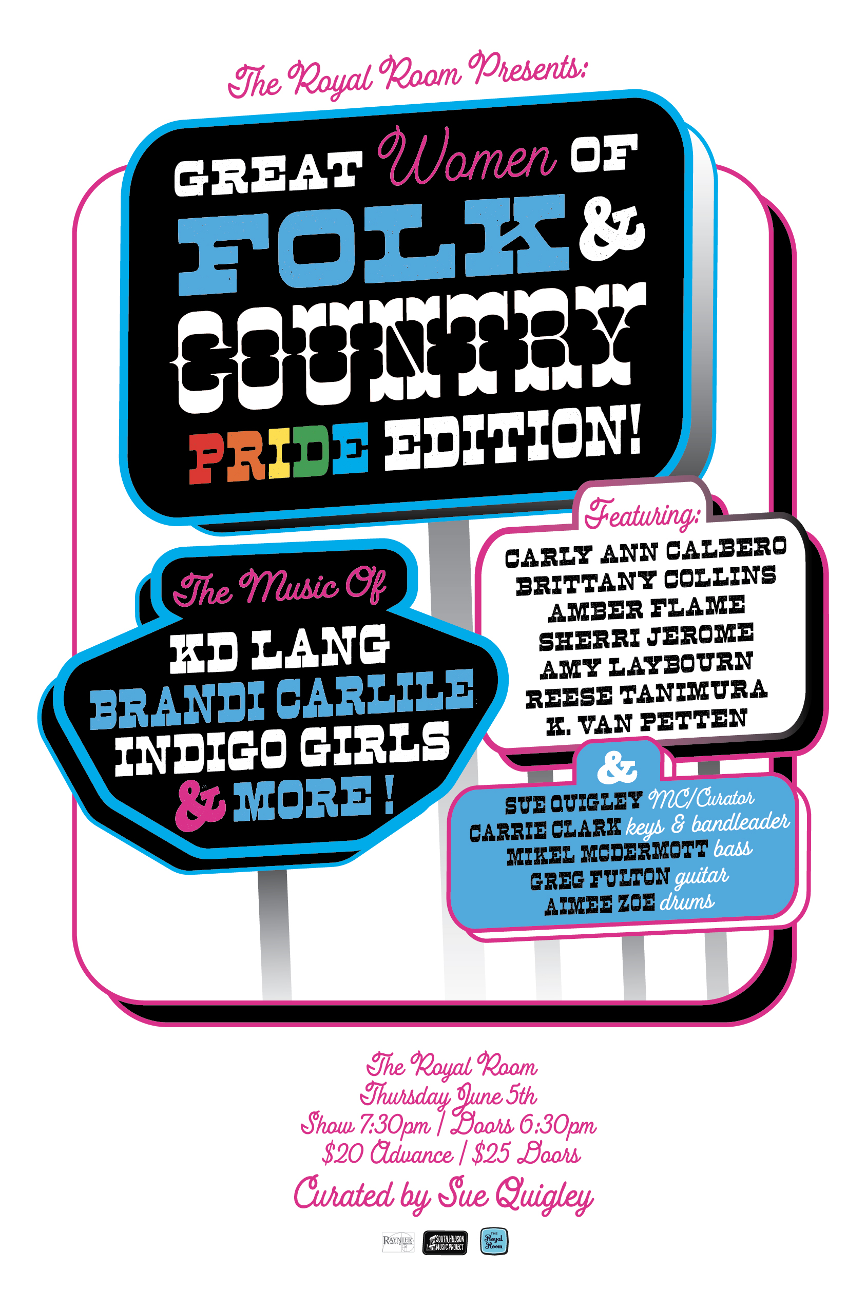 Great Women of Folk and Country: Pride Edition!