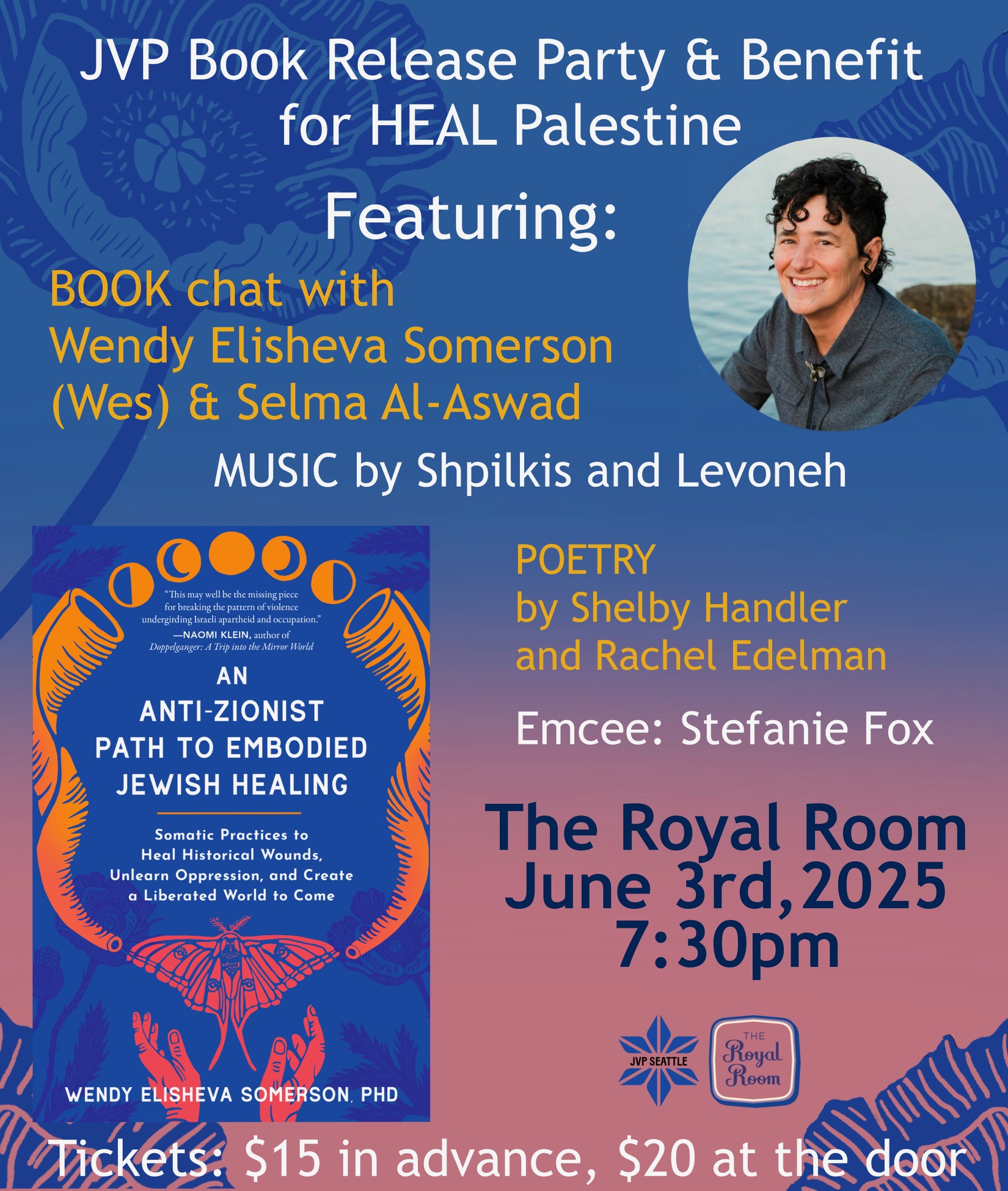 JVP Benefit for HEAL Palestine