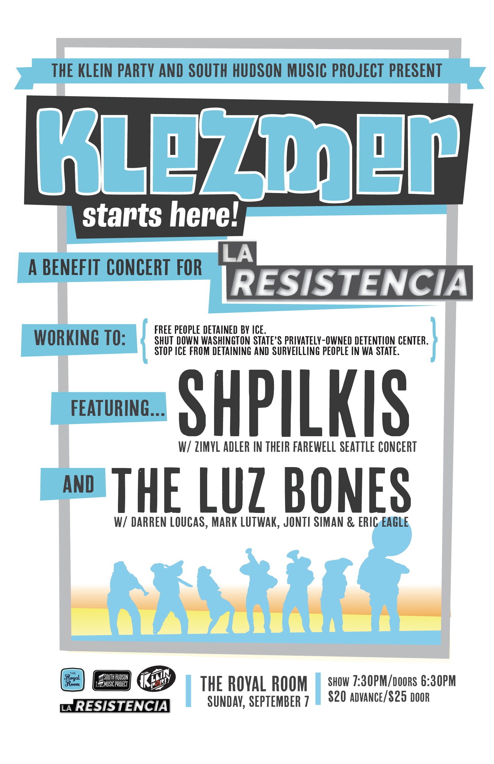 Klezmer Starts Here! A Benefit for La Resistencia