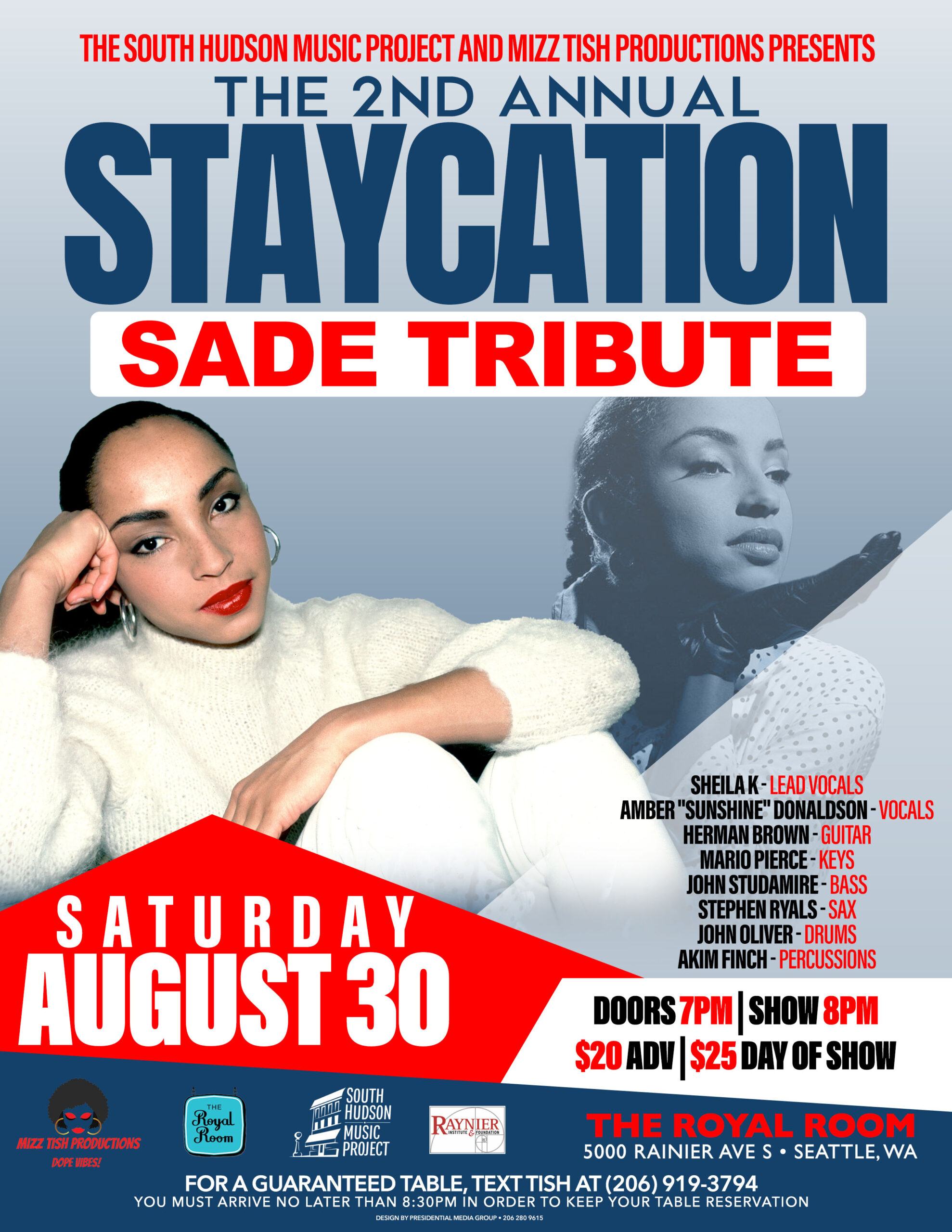The South Hudson Music Project and Mizz Tish Present: Staycation Fest