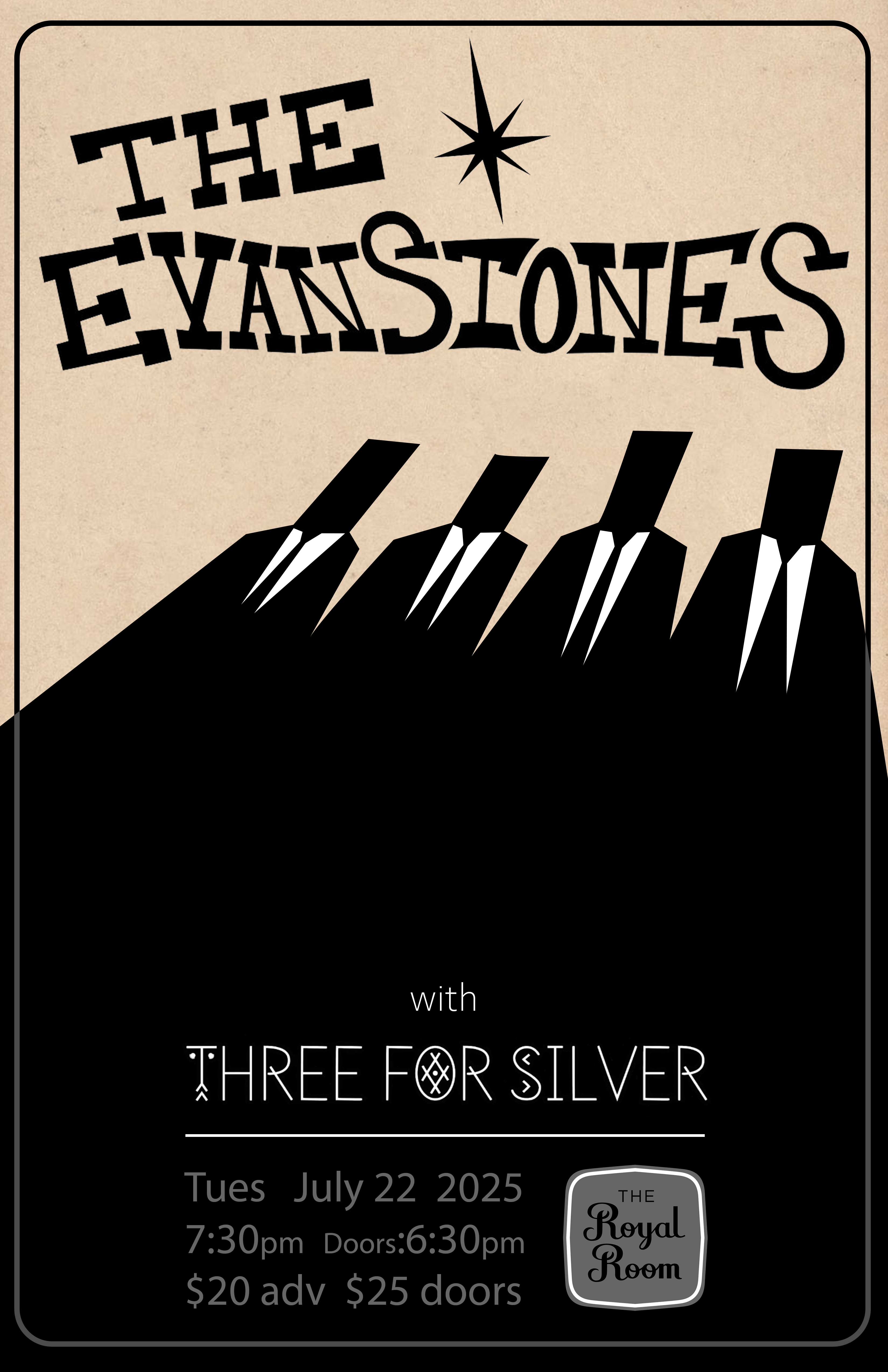 The Evanstones / Three For Silver