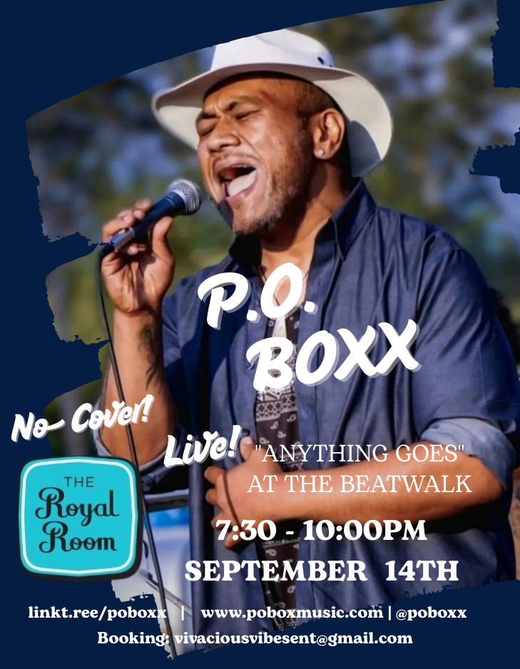 Beatwalk Presents: “Anything Goes” with P.O. BOXX