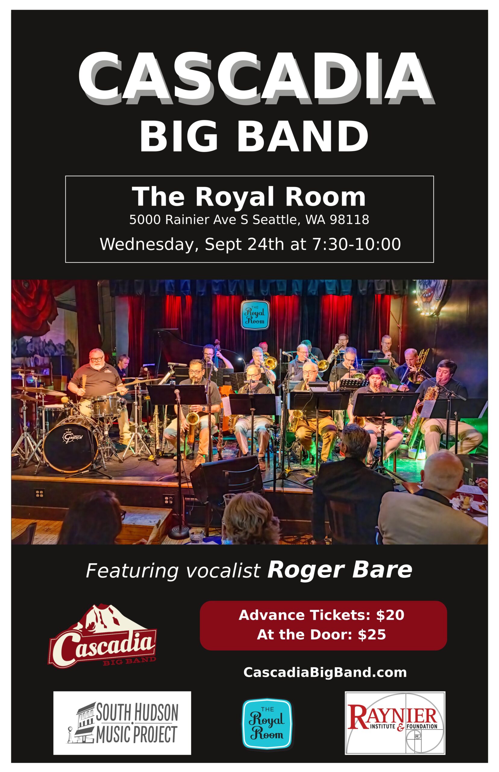 Cascadia Big Band Fall Show