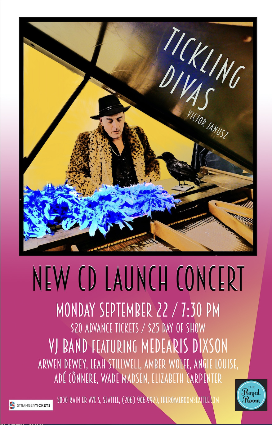 “TICKLING DIVAS” VICTOR JANUSZ CD Launch Concert