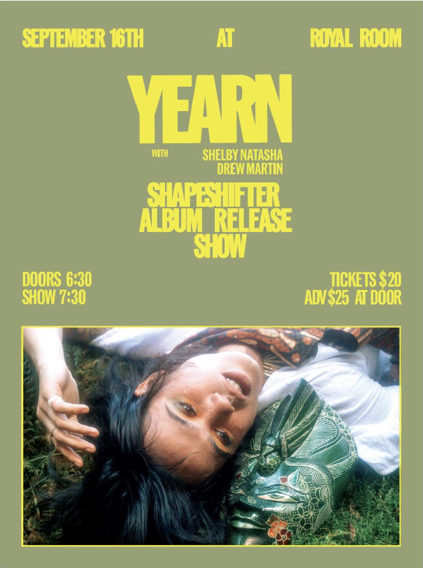 Yearn Shapeshifter Album Release Show
