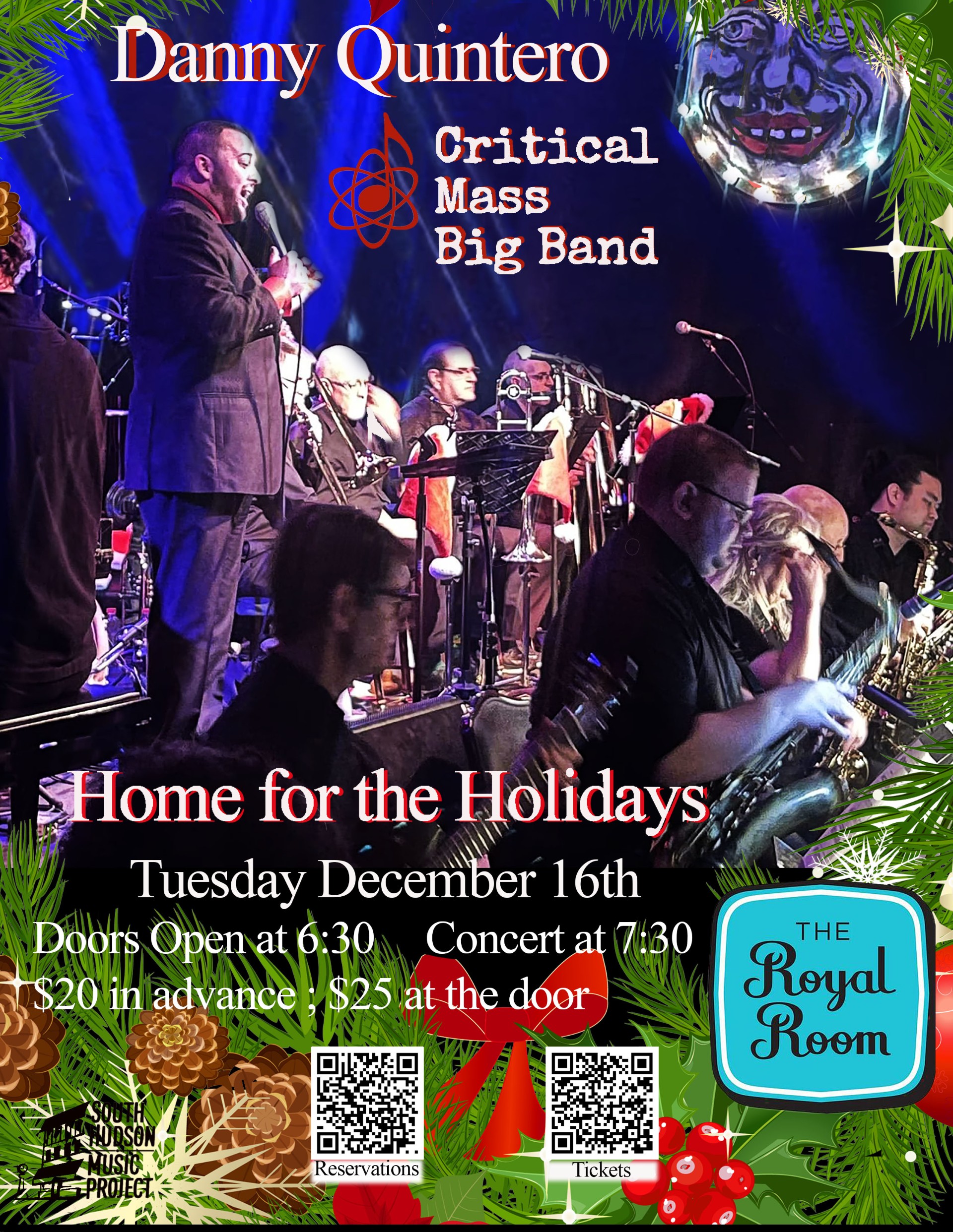 Critical Mass Big Band and Danny Quintero: Home for the Holidays