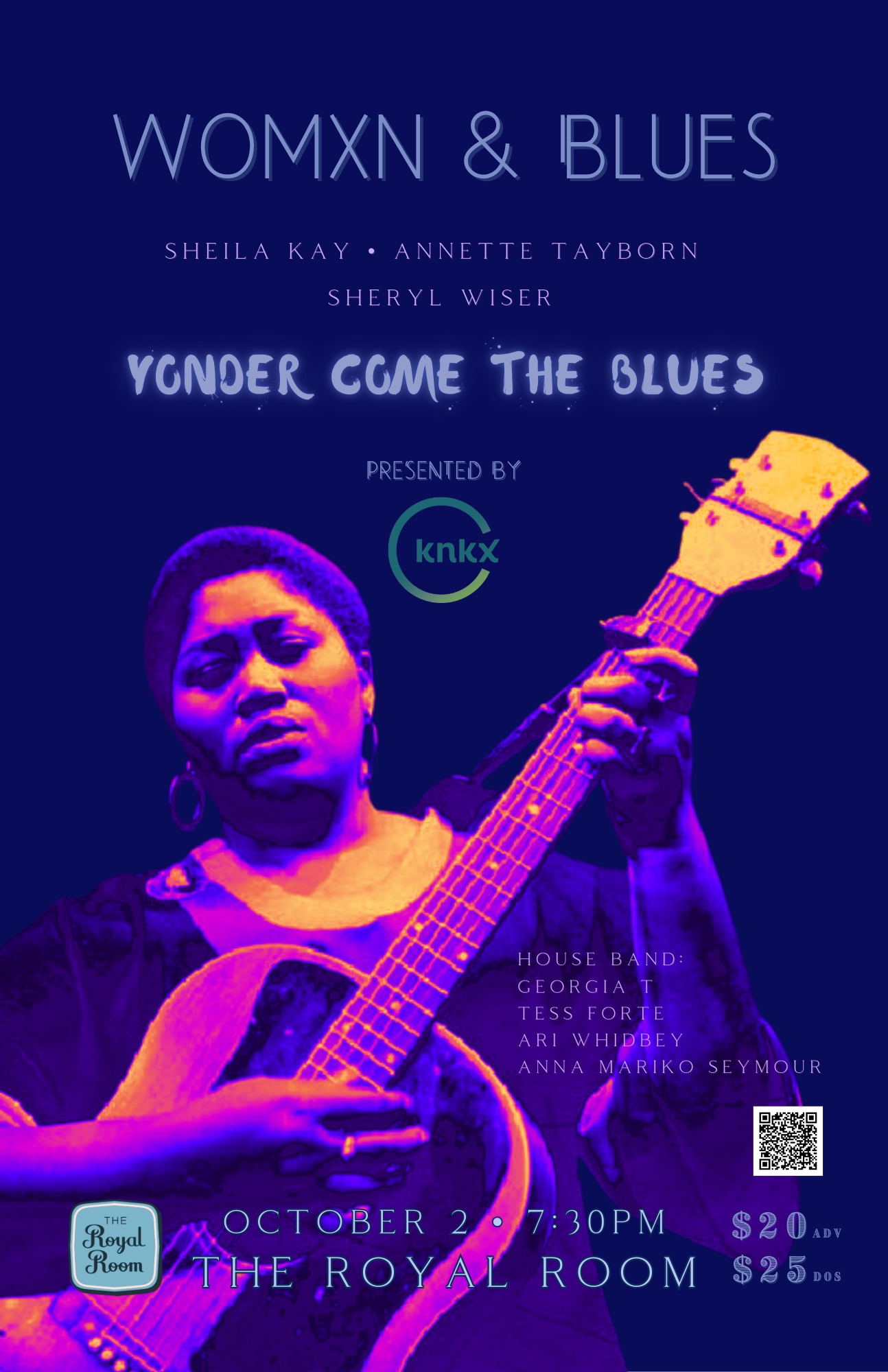 KNKX Presents: Womxn & Blues: Yonder Come the Blues