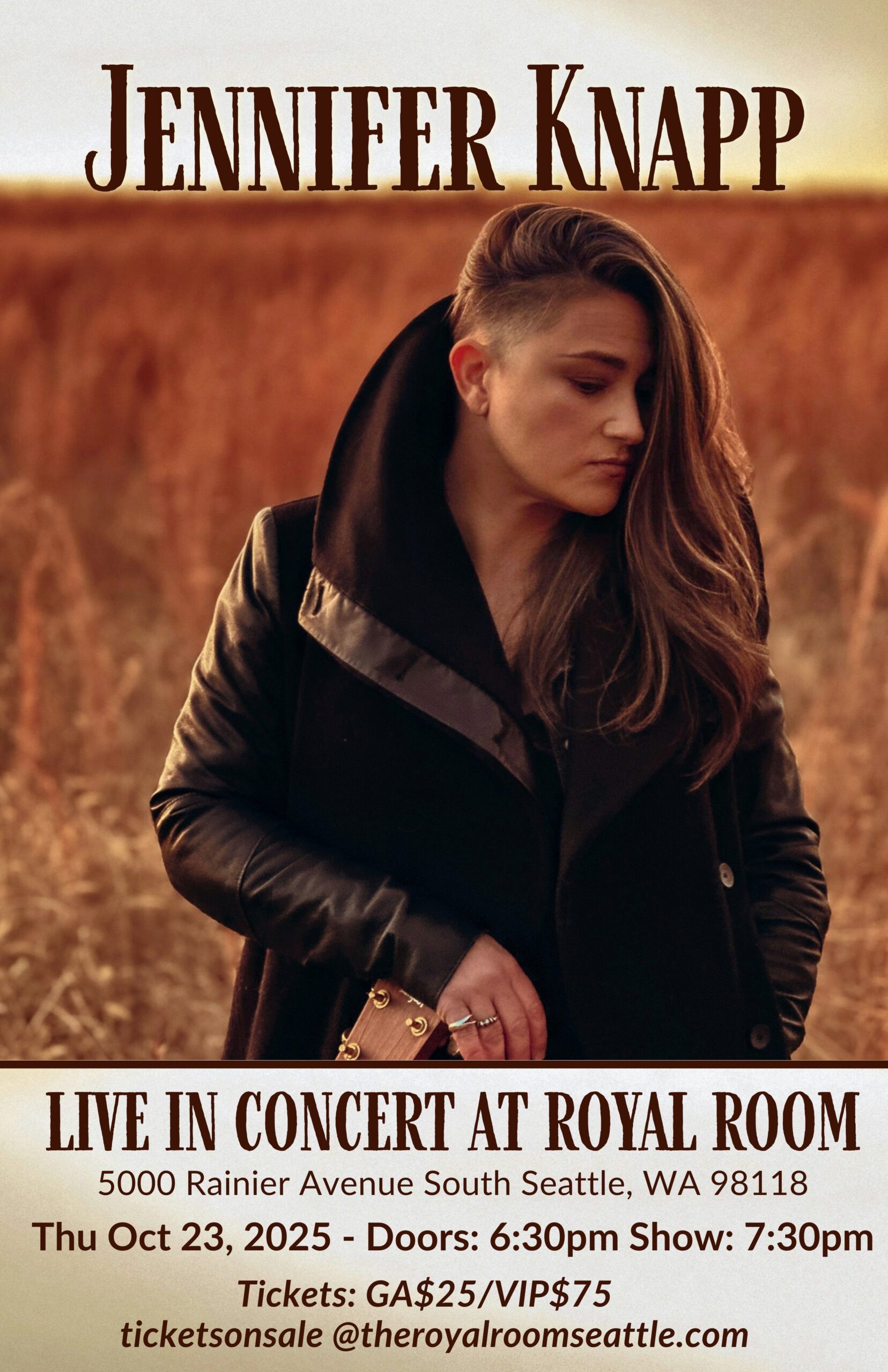An Evening with Jennifer Knapp