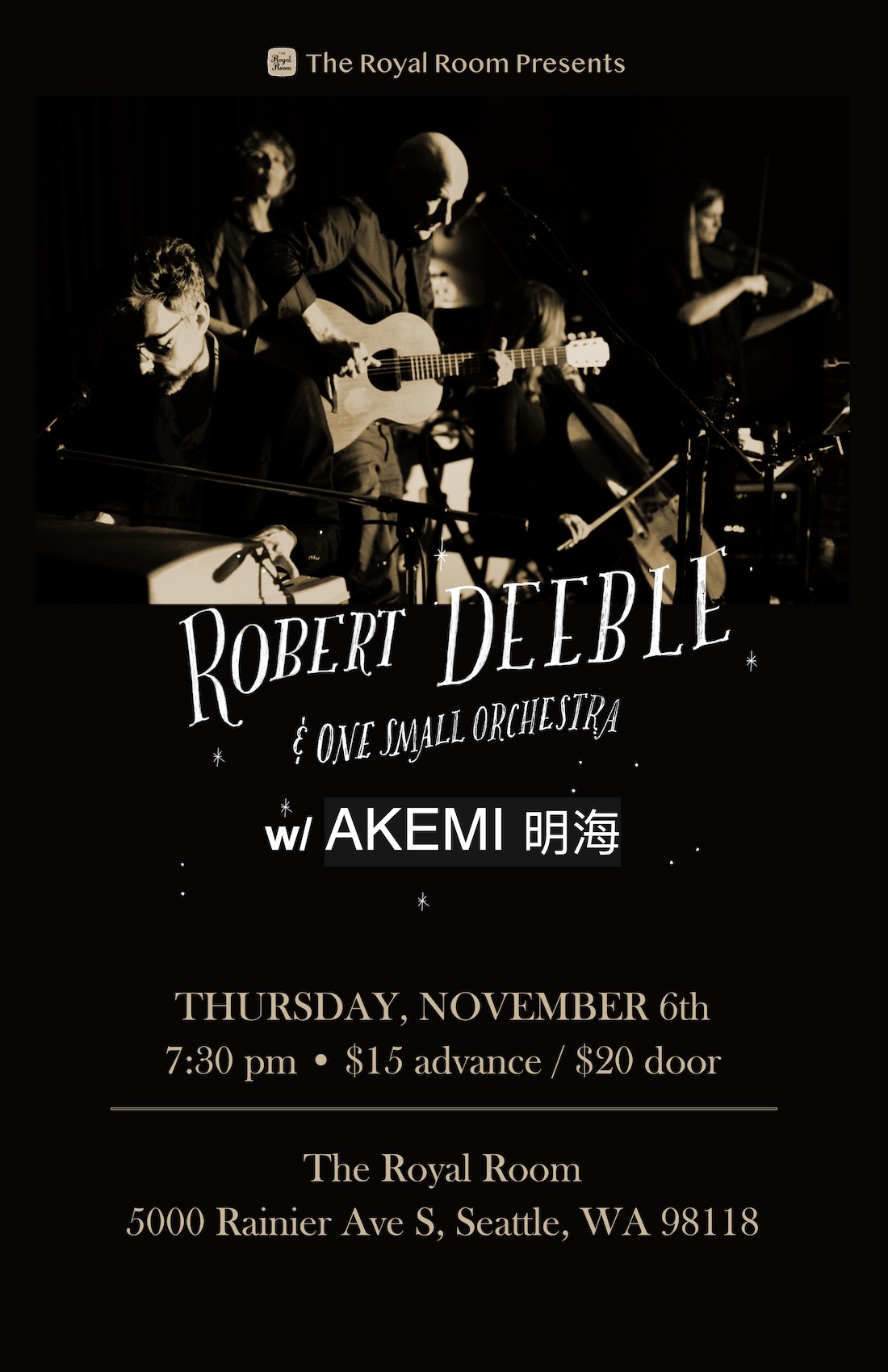 Robert Deeble & One Small Orchestra / Akemi