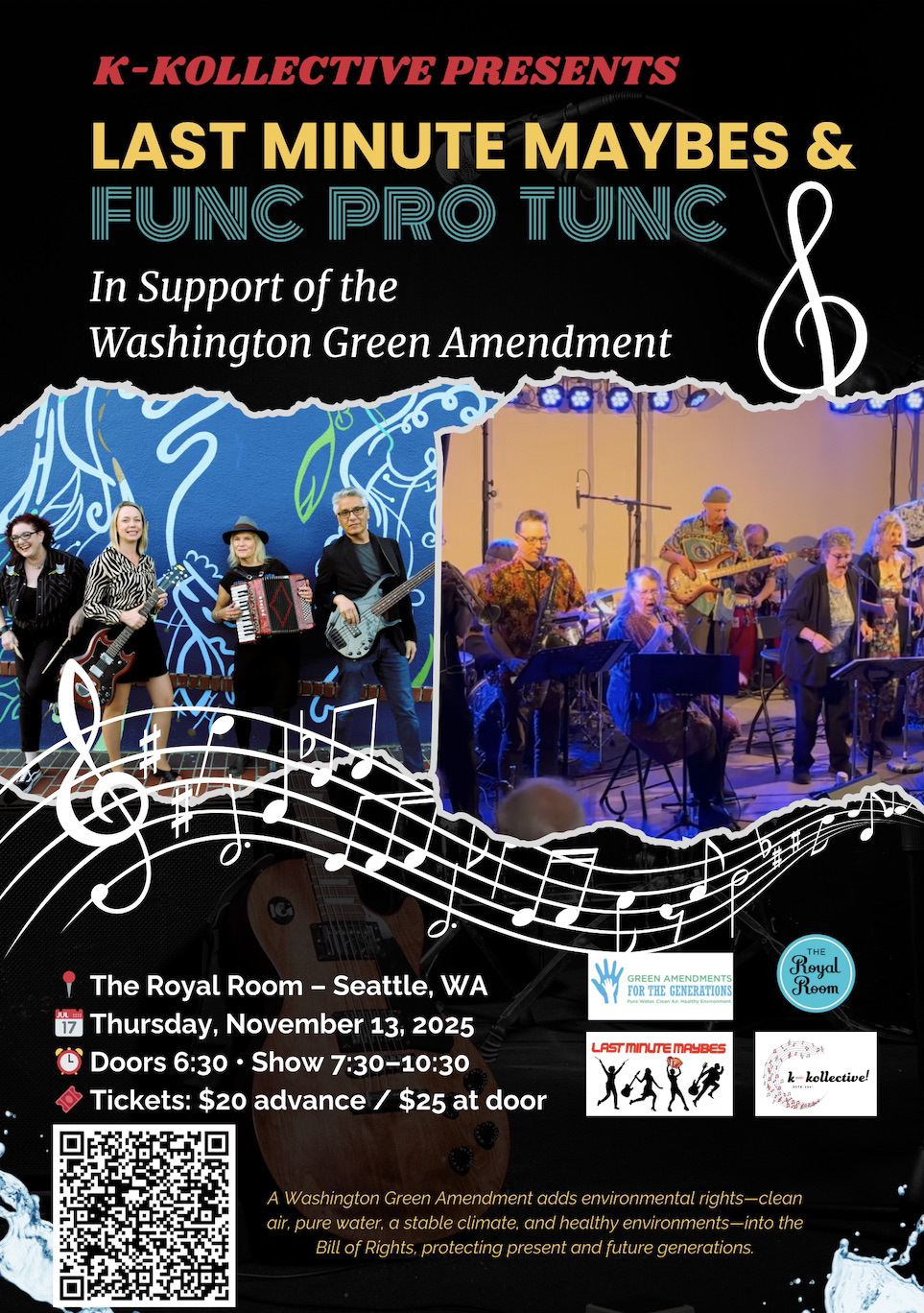 k-kollective Presents: Last Minute Maybes and Func Pro Tunc in Support of the Washington Green Amendment