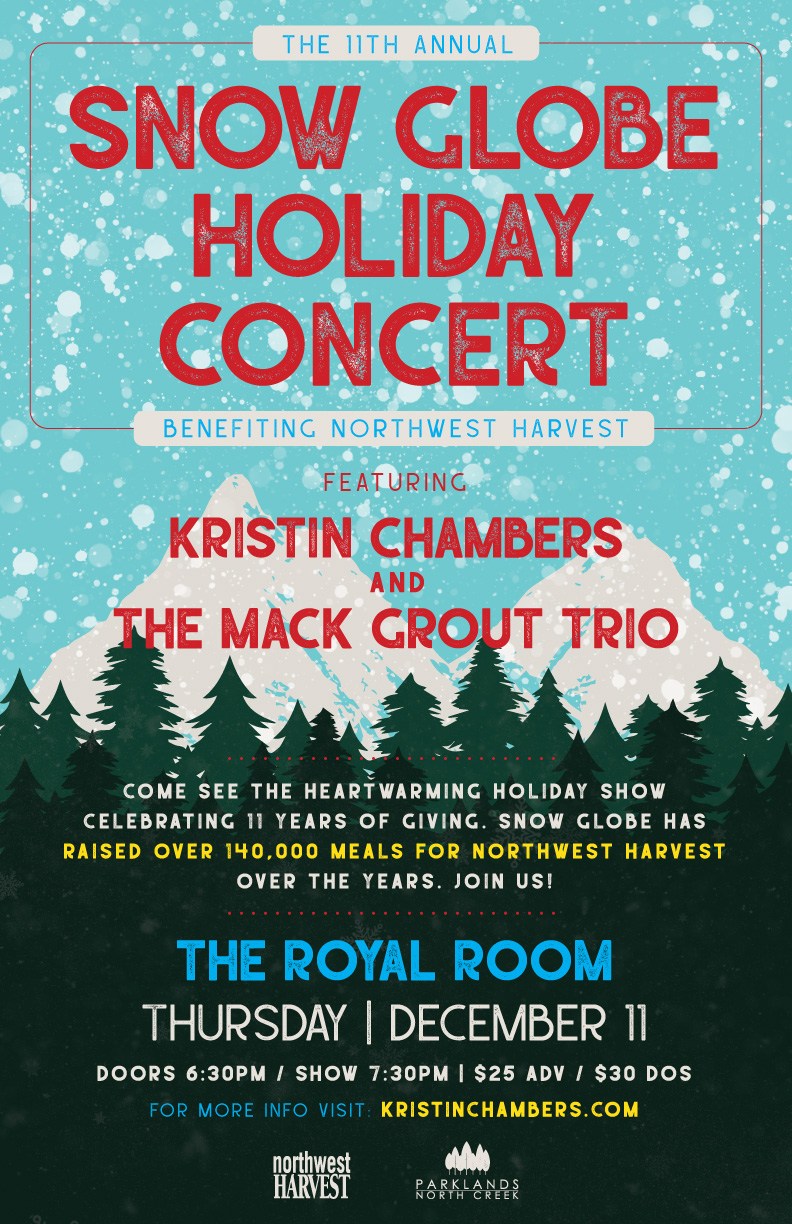 The 11th Annual Snow Globe benefitting Northwest Harvest