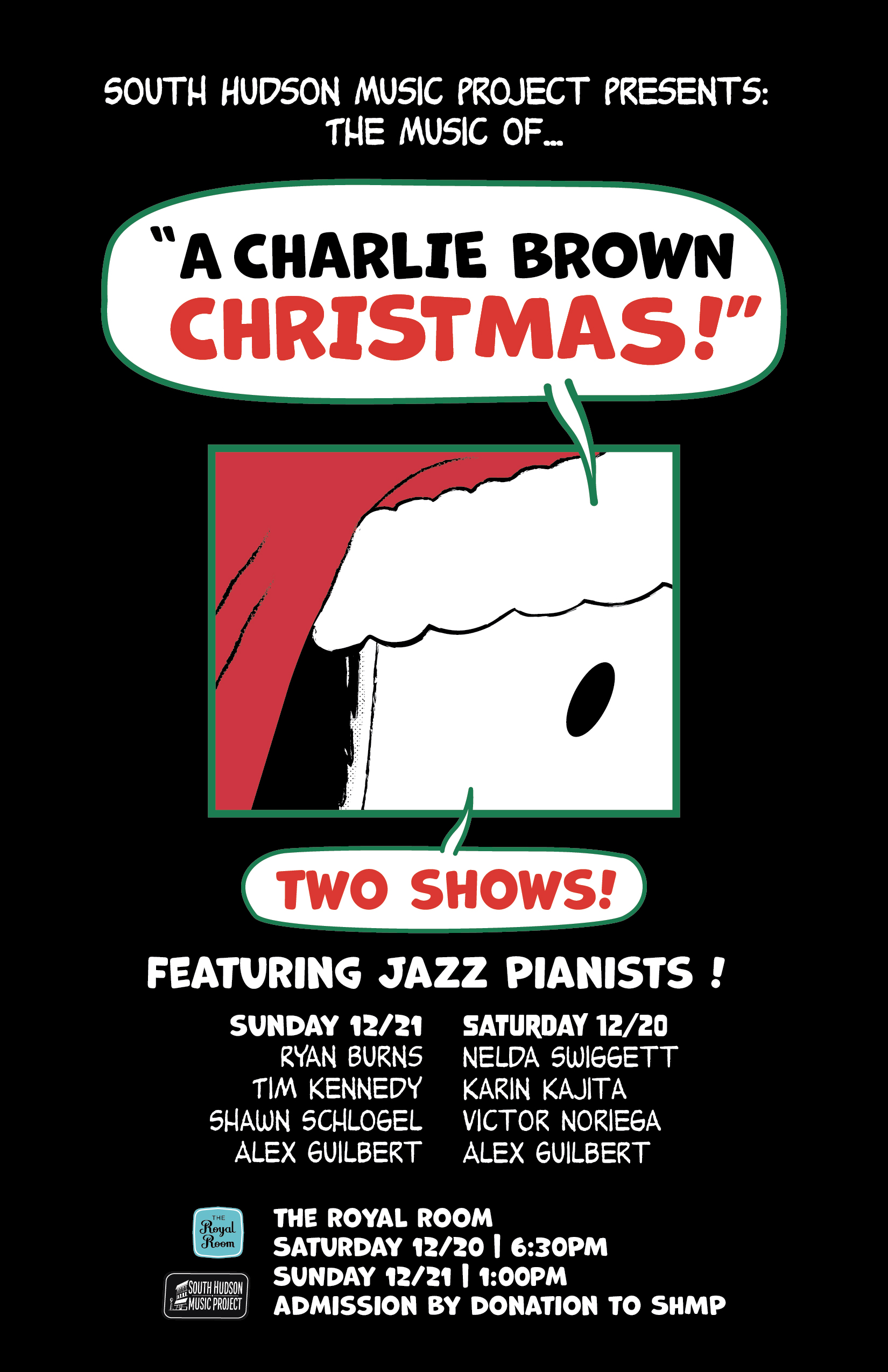 South Hudson Music Project Presents: The Music of “A Charlie Brown Christmas”