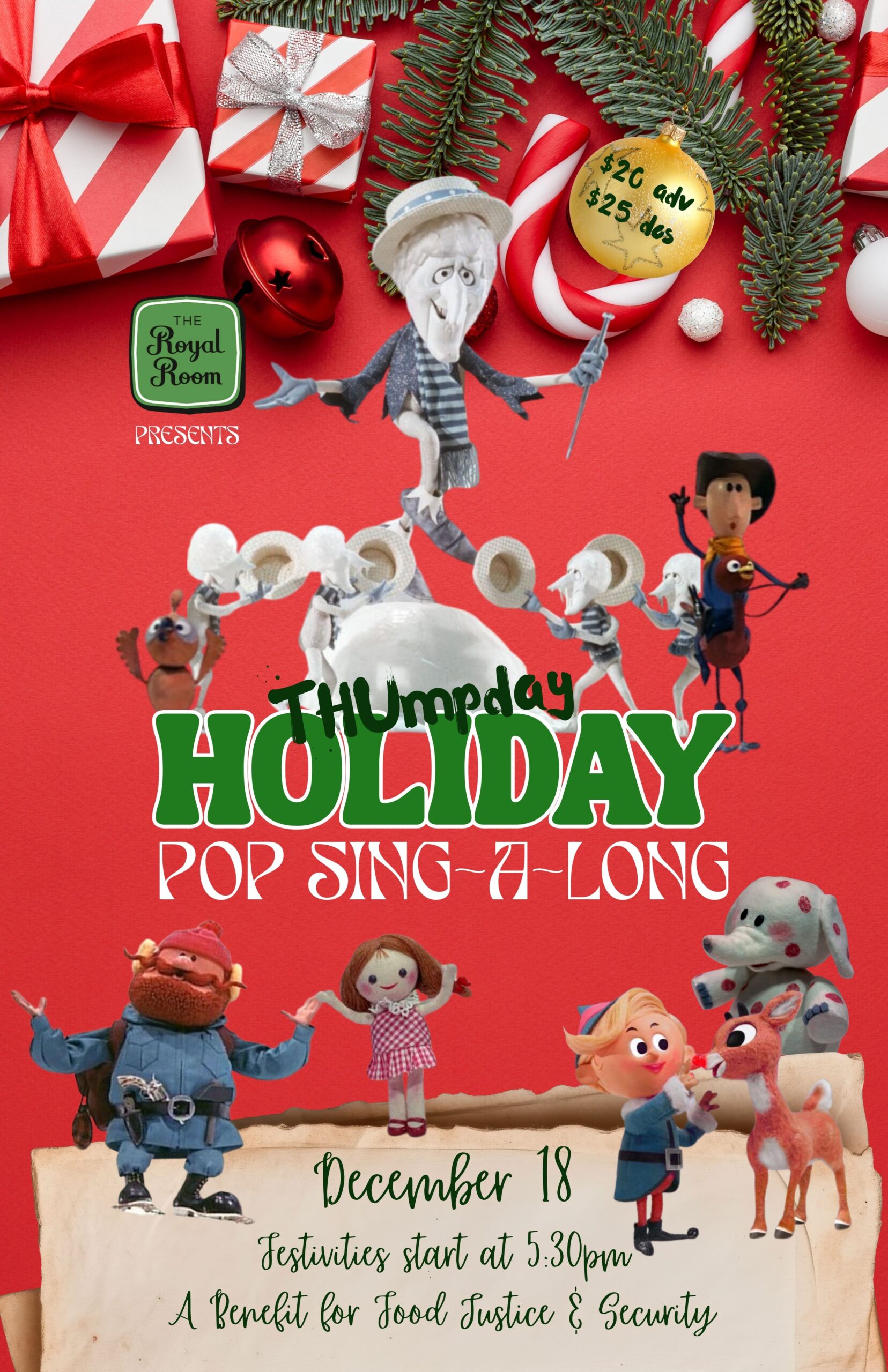 Holiday THUmpday Pop Singalong