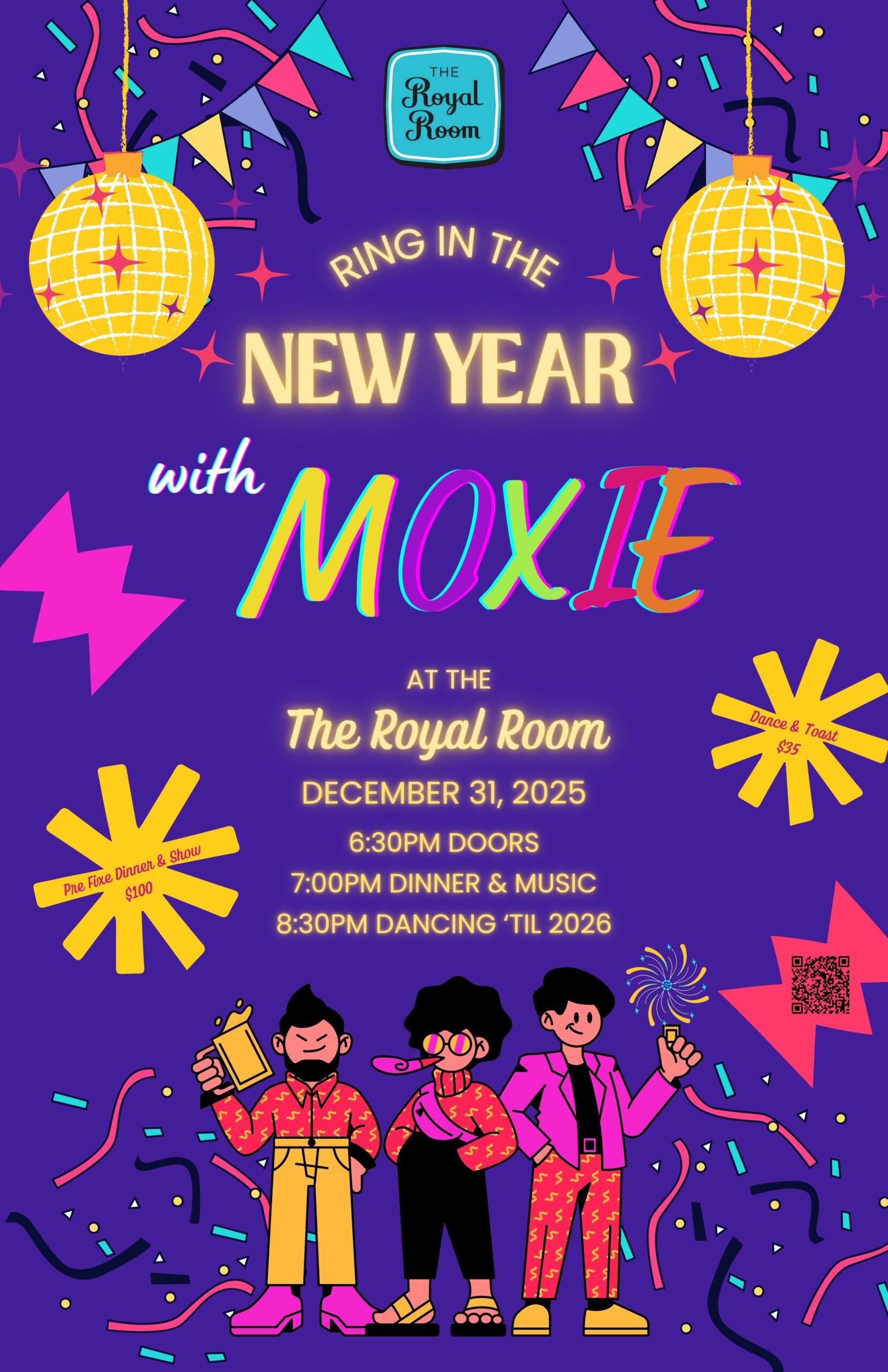 New Years Eve with MOXIE