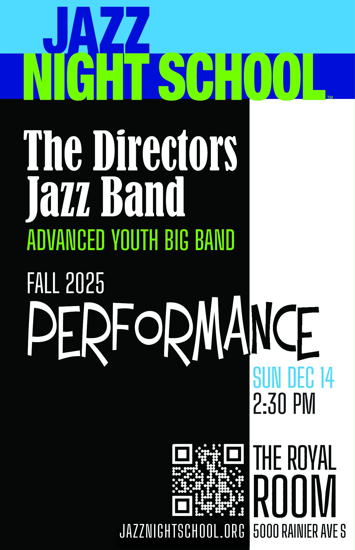 Jazz Night School Directors Jazz Band