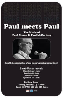 Sandy Mason Presents: Paul meets Paul, The Music of Paul Simon & Paul McCartney