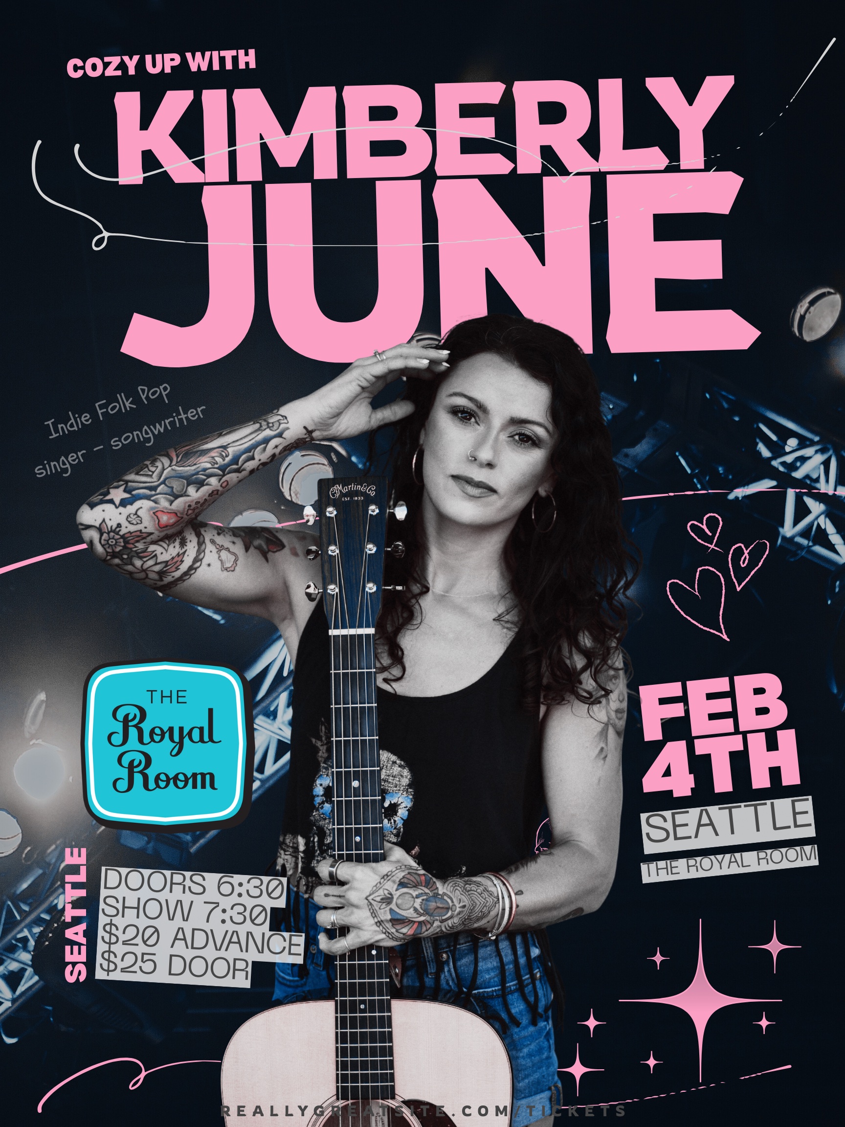 Cozy up w/ Kimberly June- 2026 Winter Tour