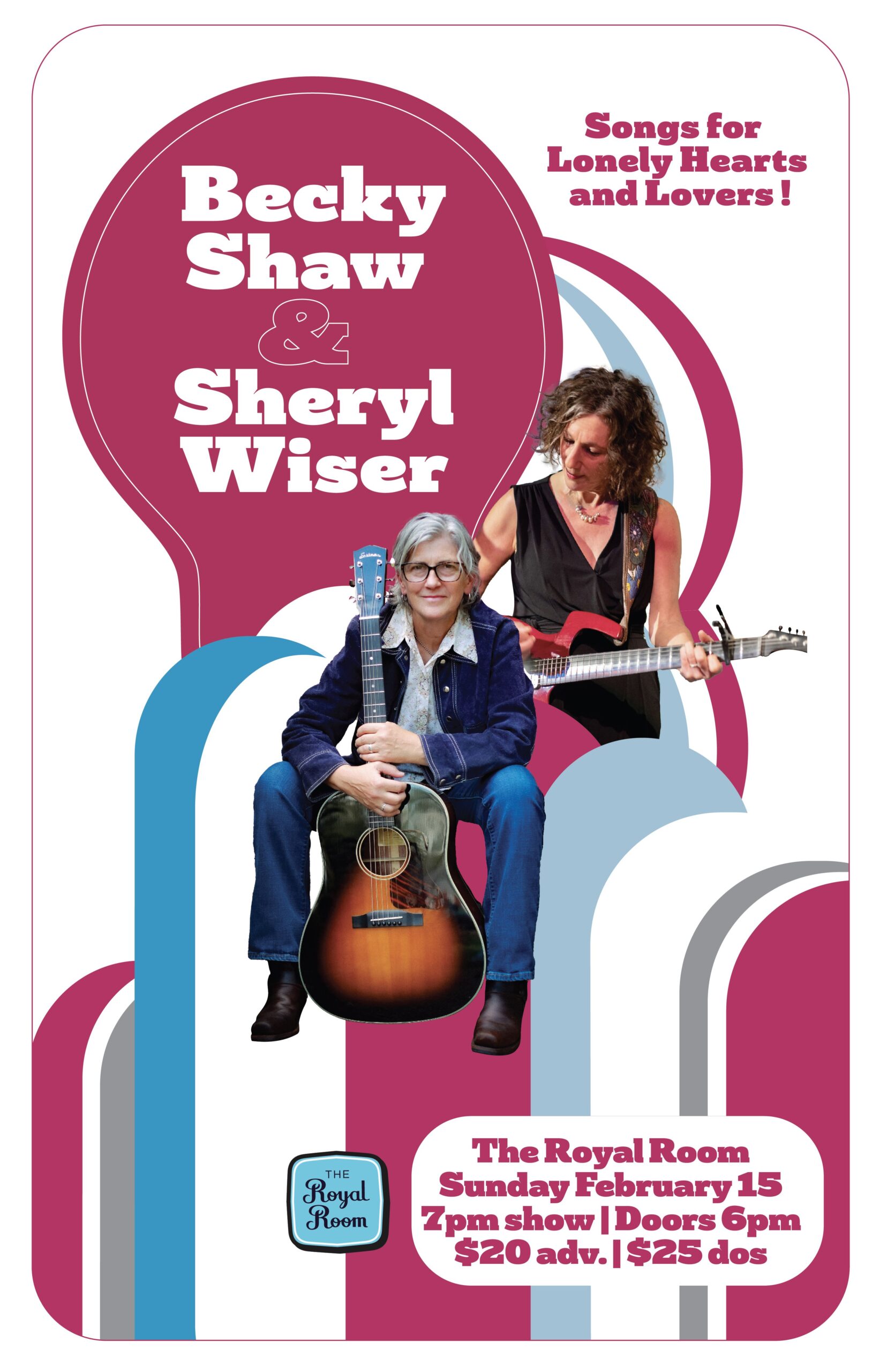 Becky Shaw & Sheryl Wiser: Songs for Lonely Hearts and Lovers