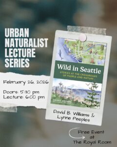 Urban Naturalist Lecture Series with David B Williams