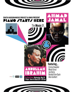 Piano Starts Here: The Music of Ahmad Jamal & Abdullah Ibrahim