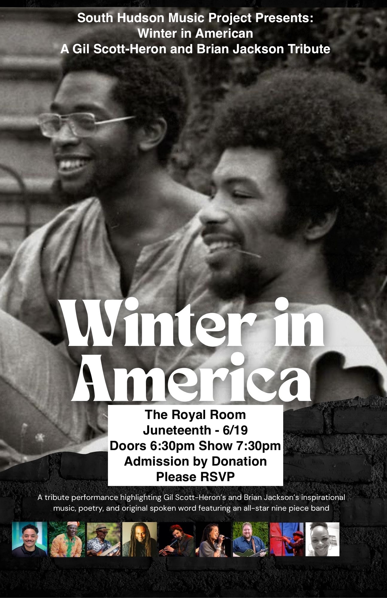 South Hudson Music Project Presents Juneteenth: Winter in American