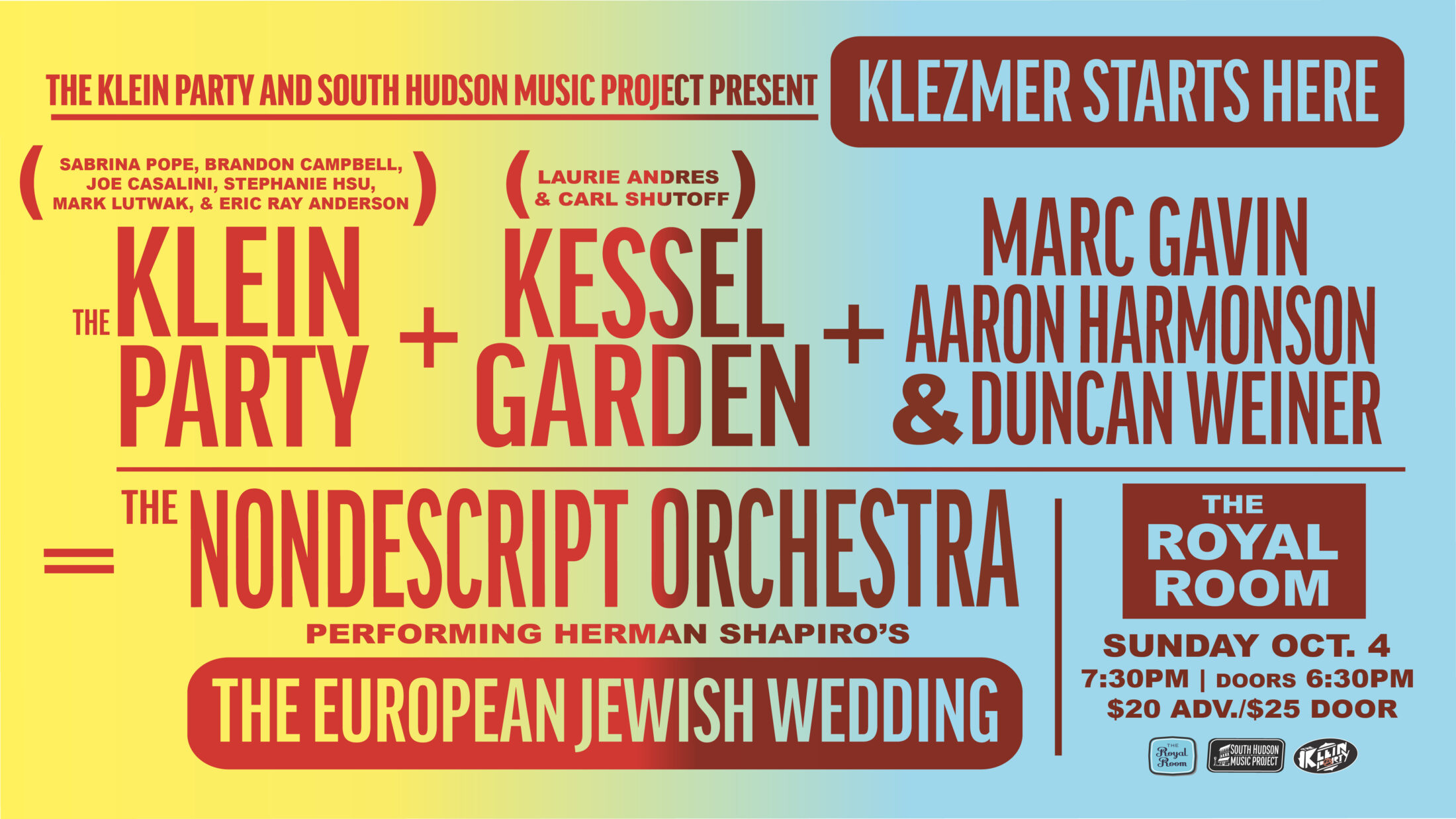 Klezmer Starts Here!