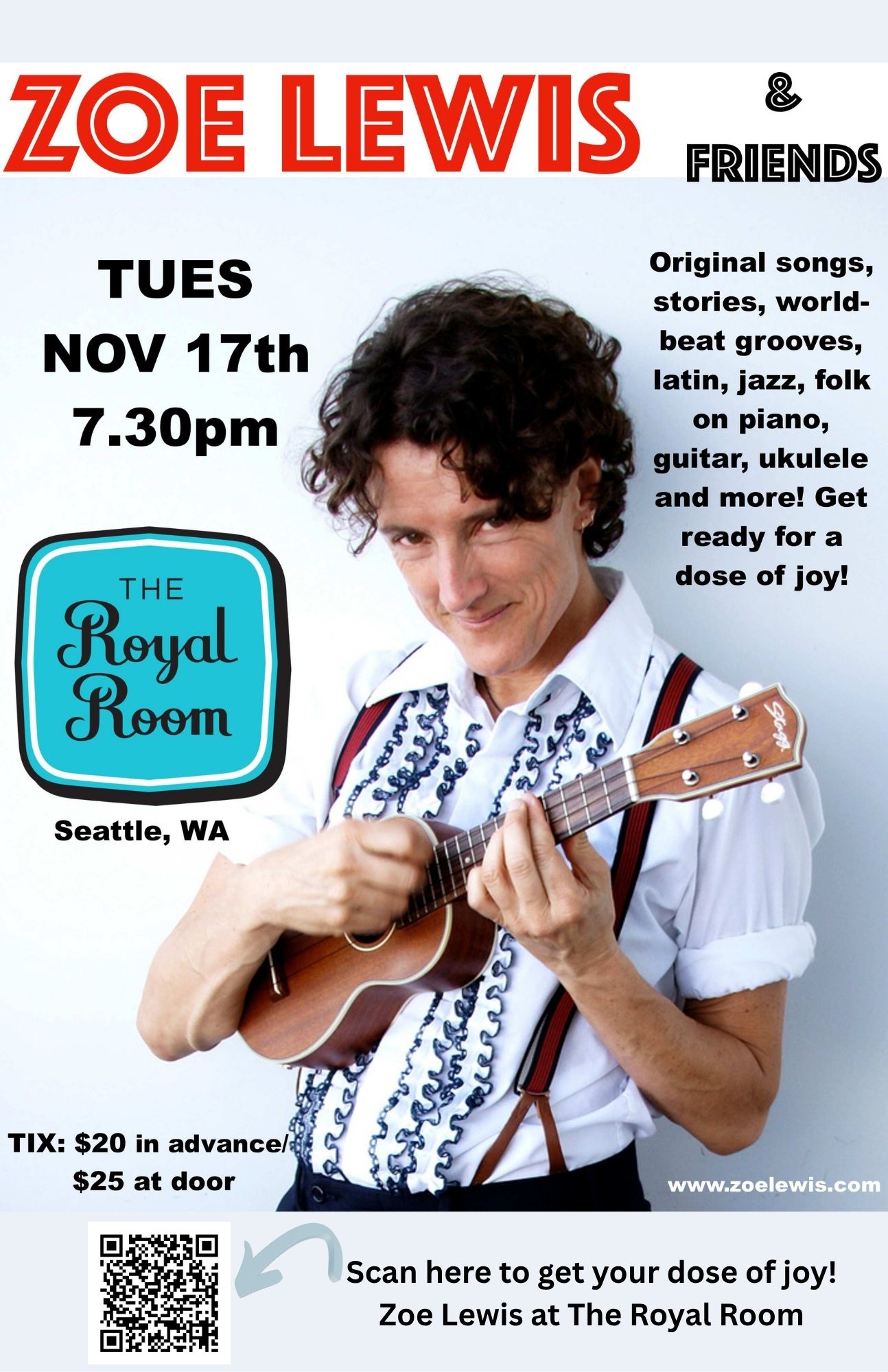 Zoë Lewis & Friends at The Royal Room